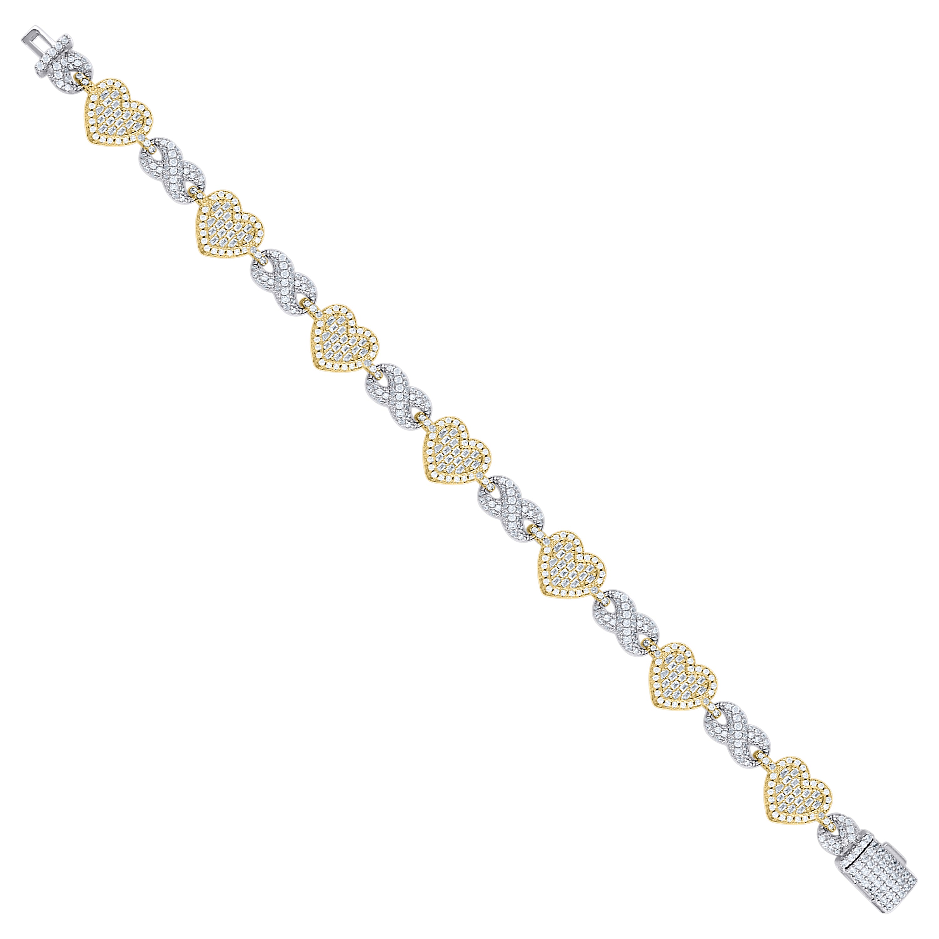 925 Sterling Silver Moissanite Bracelet