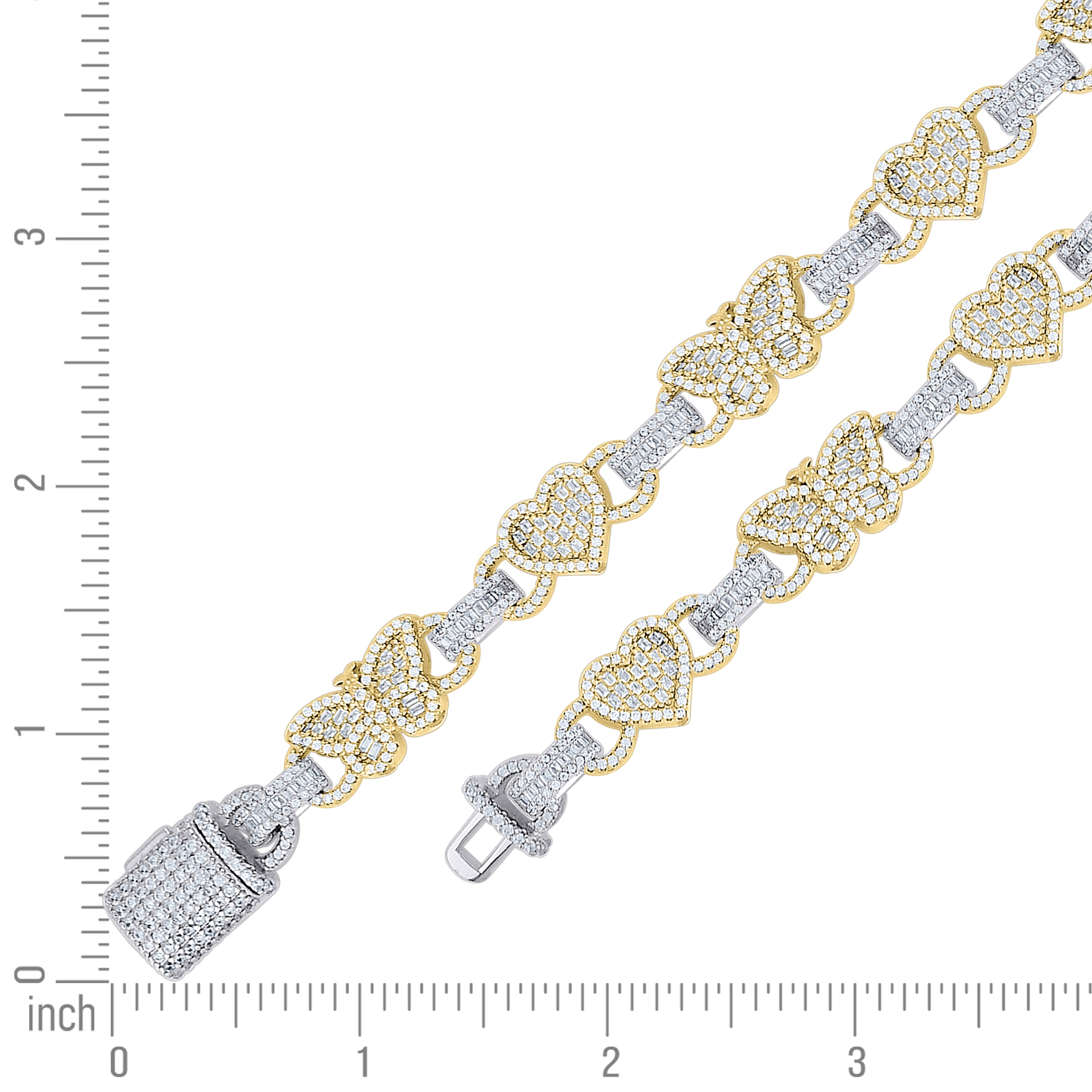 925 Sterling Silver Moissanite Bracelet