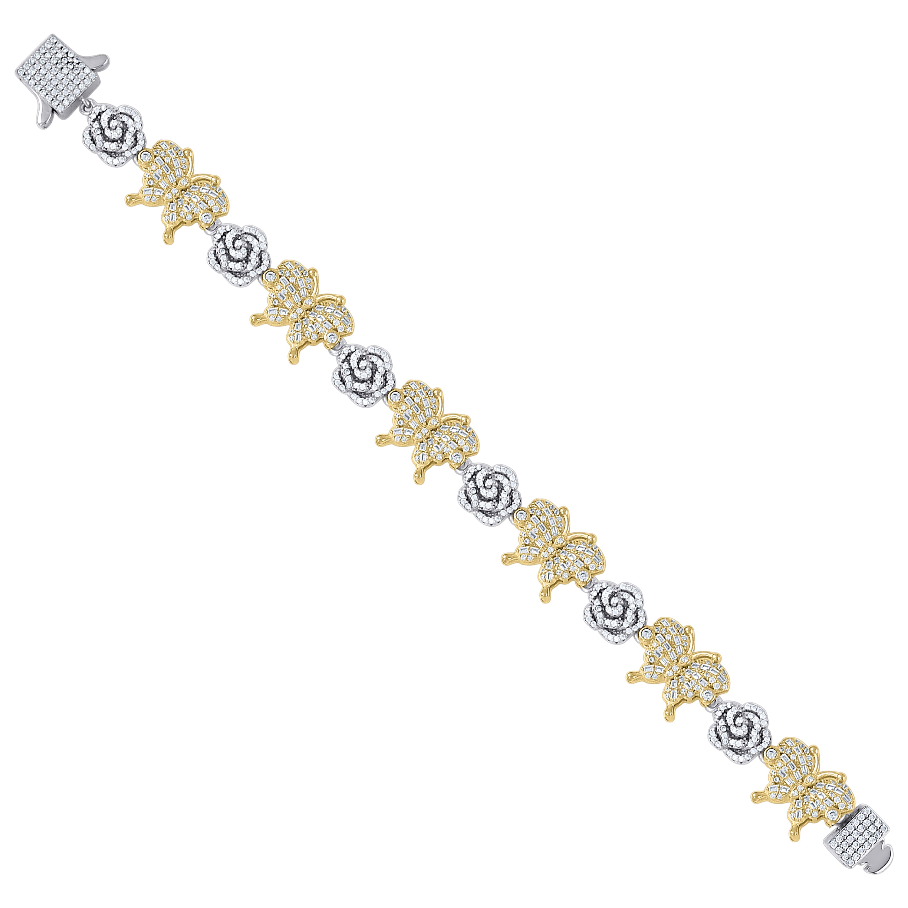 925 Sterling Silver Moissanite Bracelet
