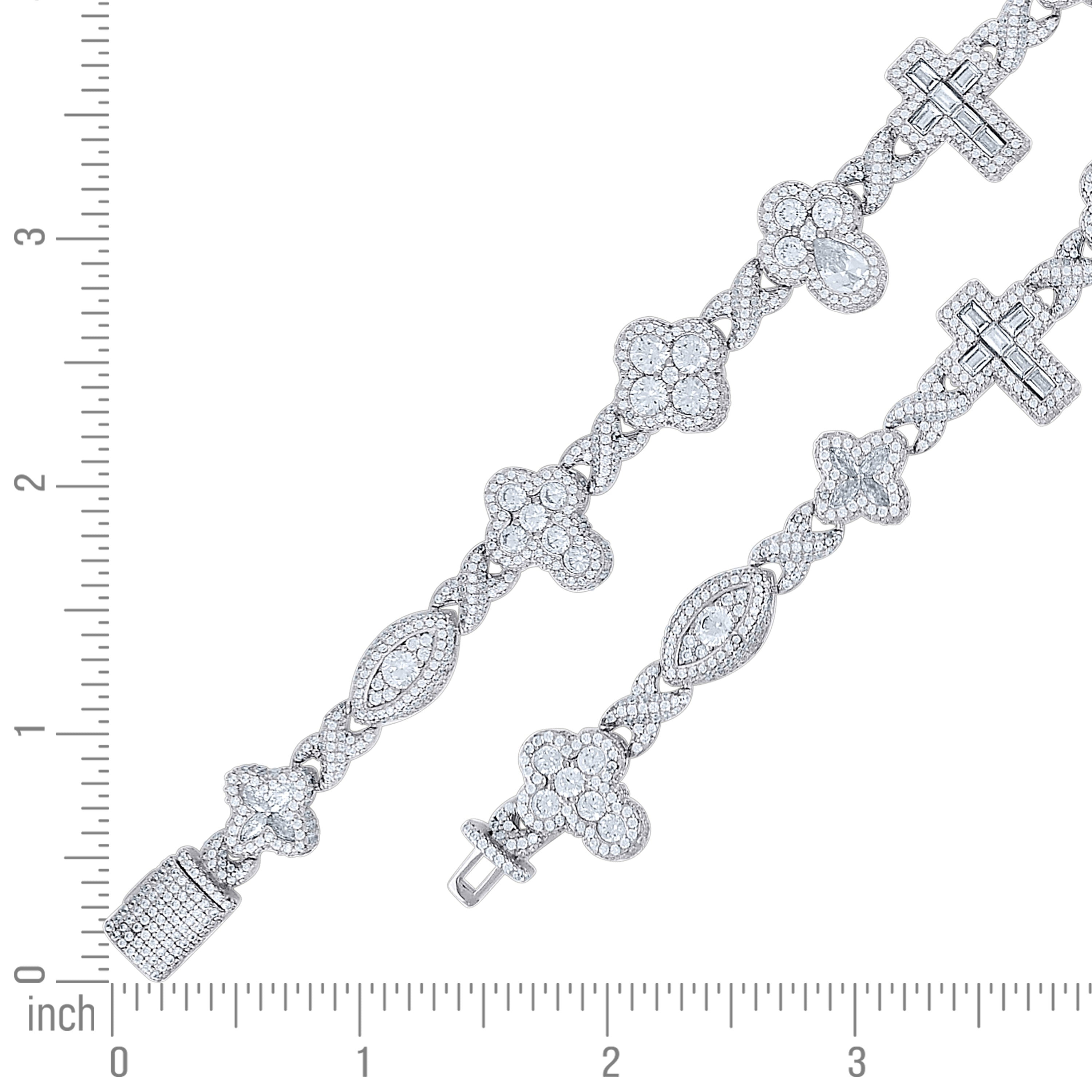 925 Sterling Silver Moissanite Bracelet