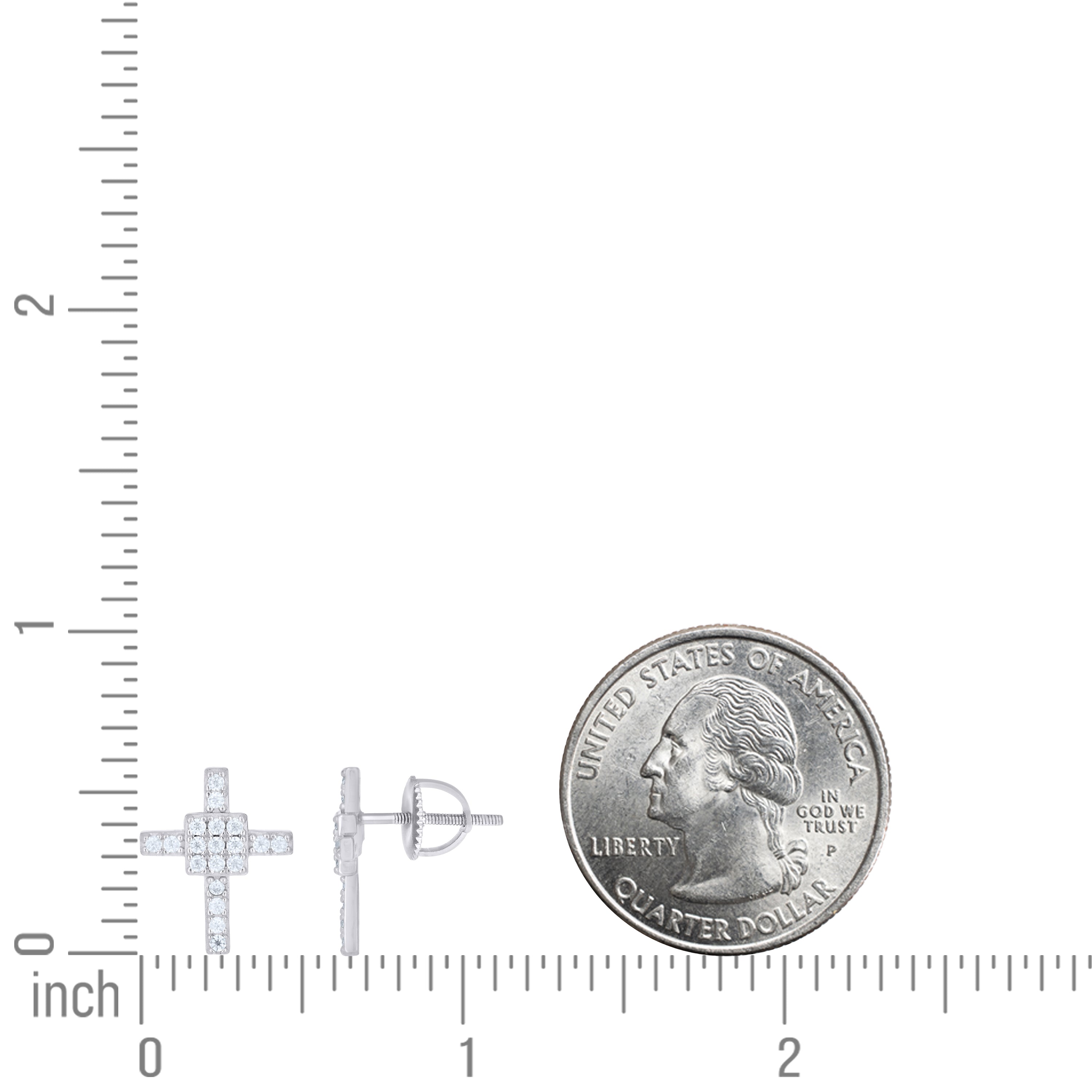 925 Sterling Silver Moissanite Earrings