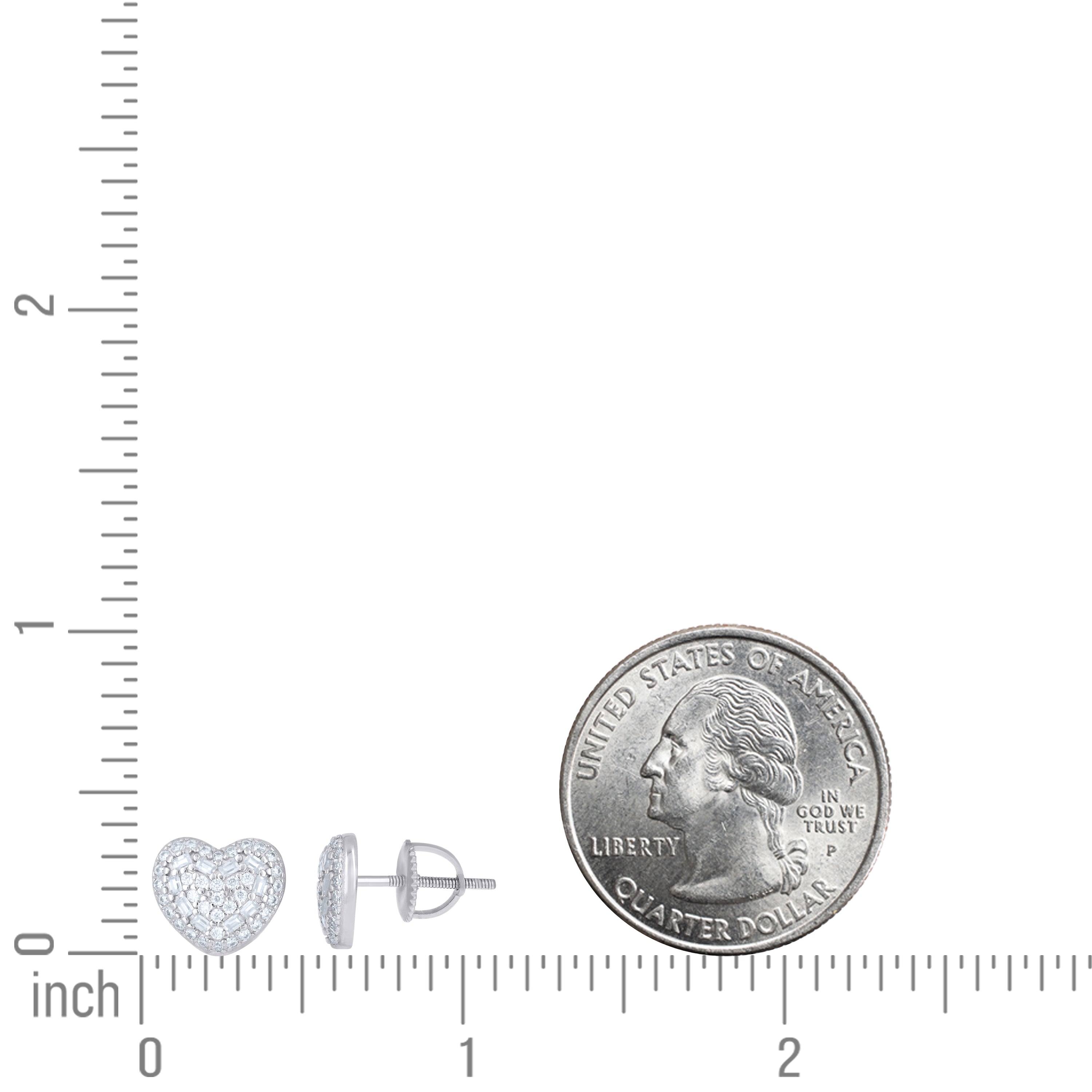 925 Sterling Silver Moissanite Earrings