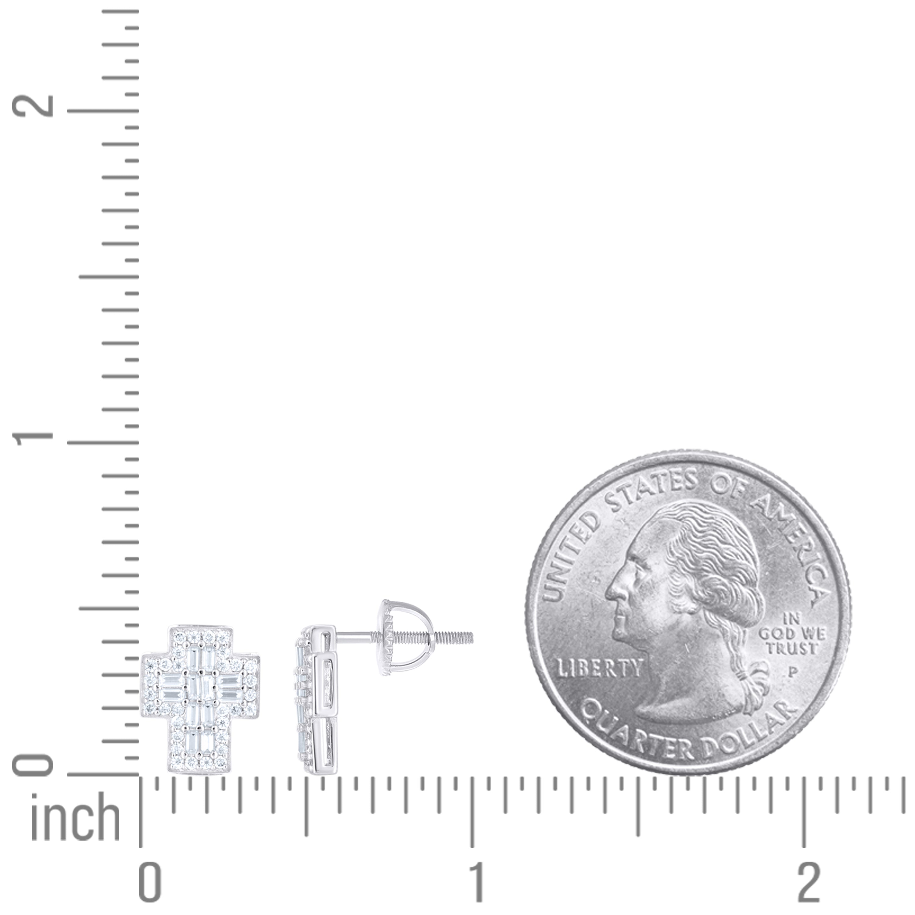 925 Sterling Silver Moissanite Earrings