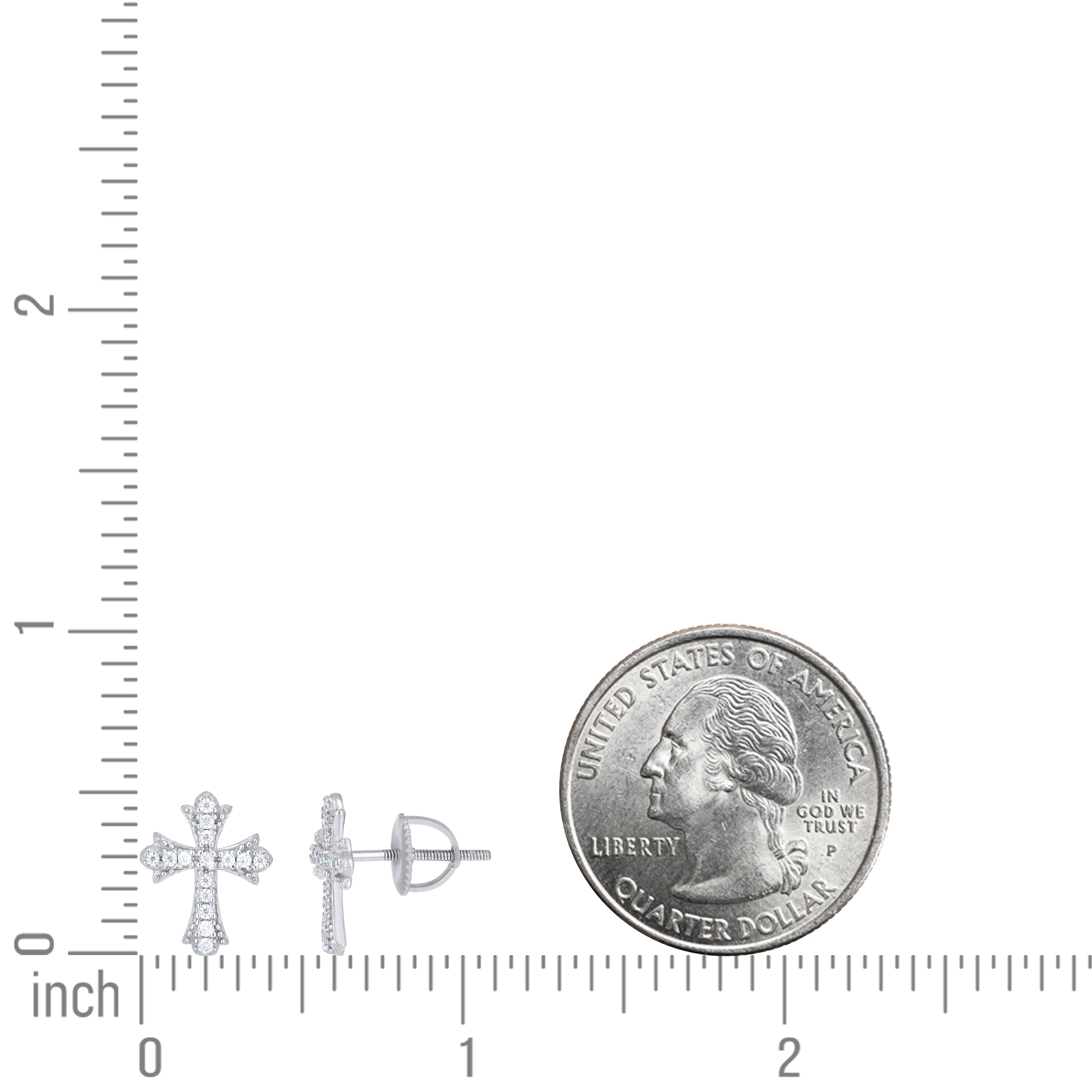 925 Sterling Silver Moissanite Earrings