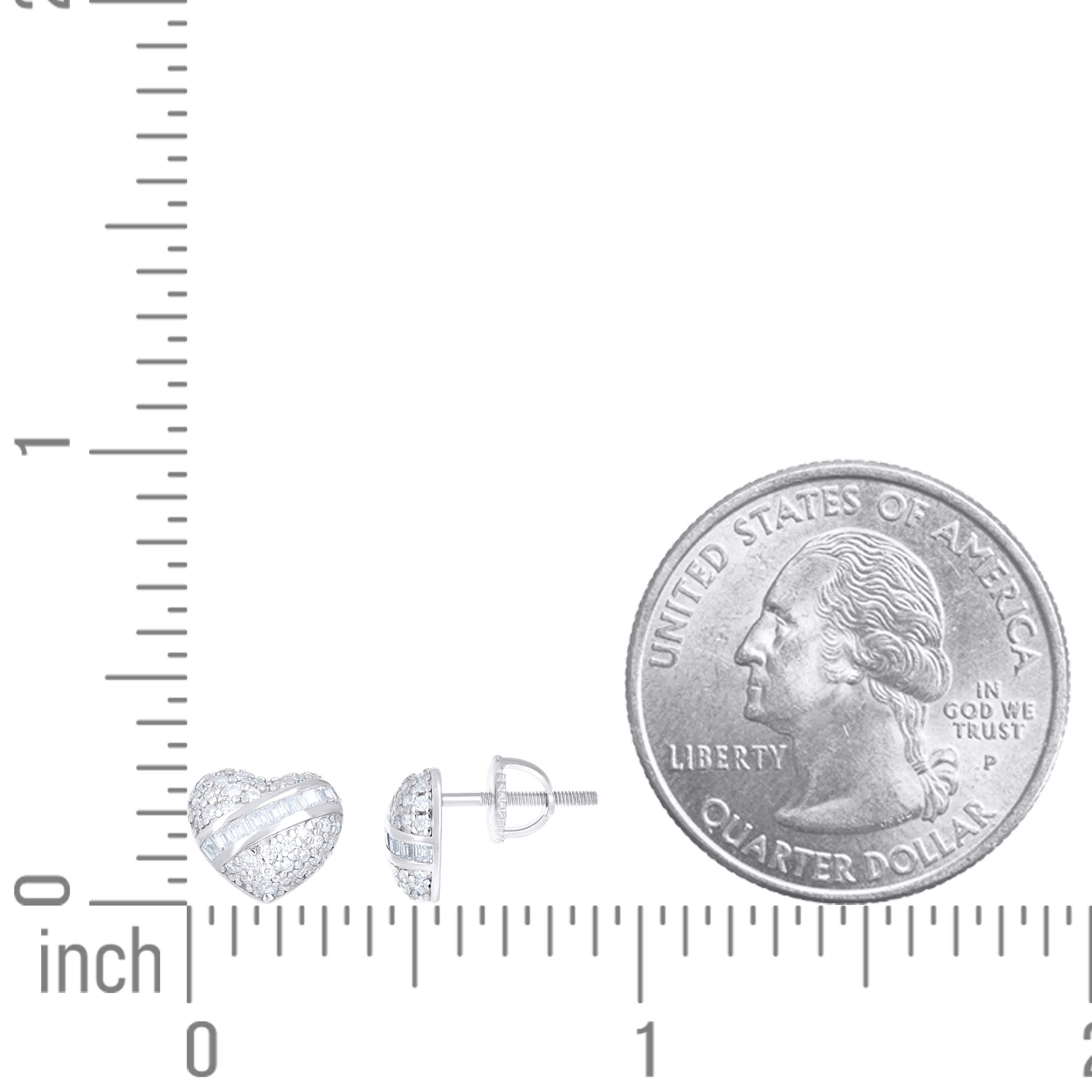 925 Sterling Silver Moissanite Earrings