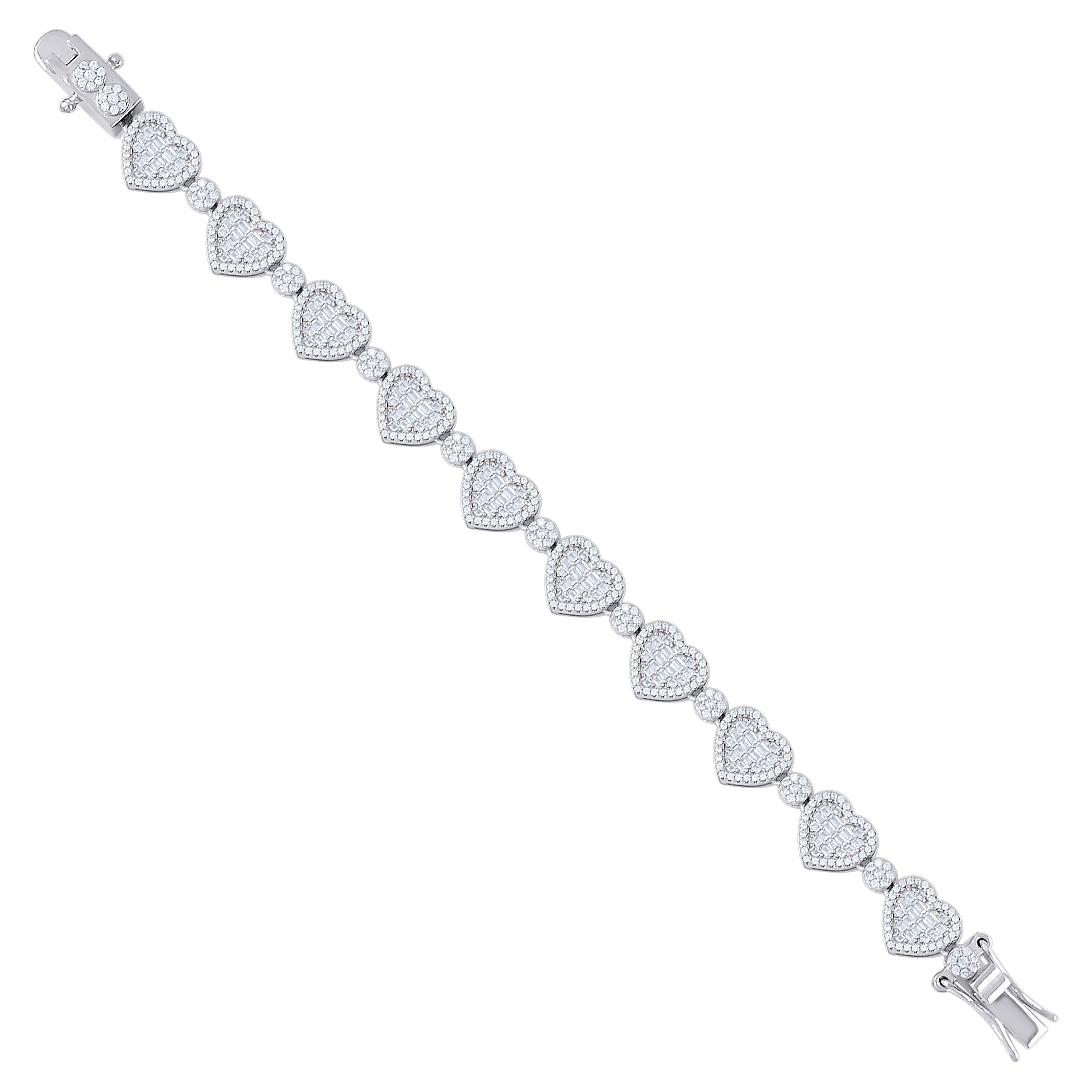 925 Sterling Silver Moissanite Bracelet