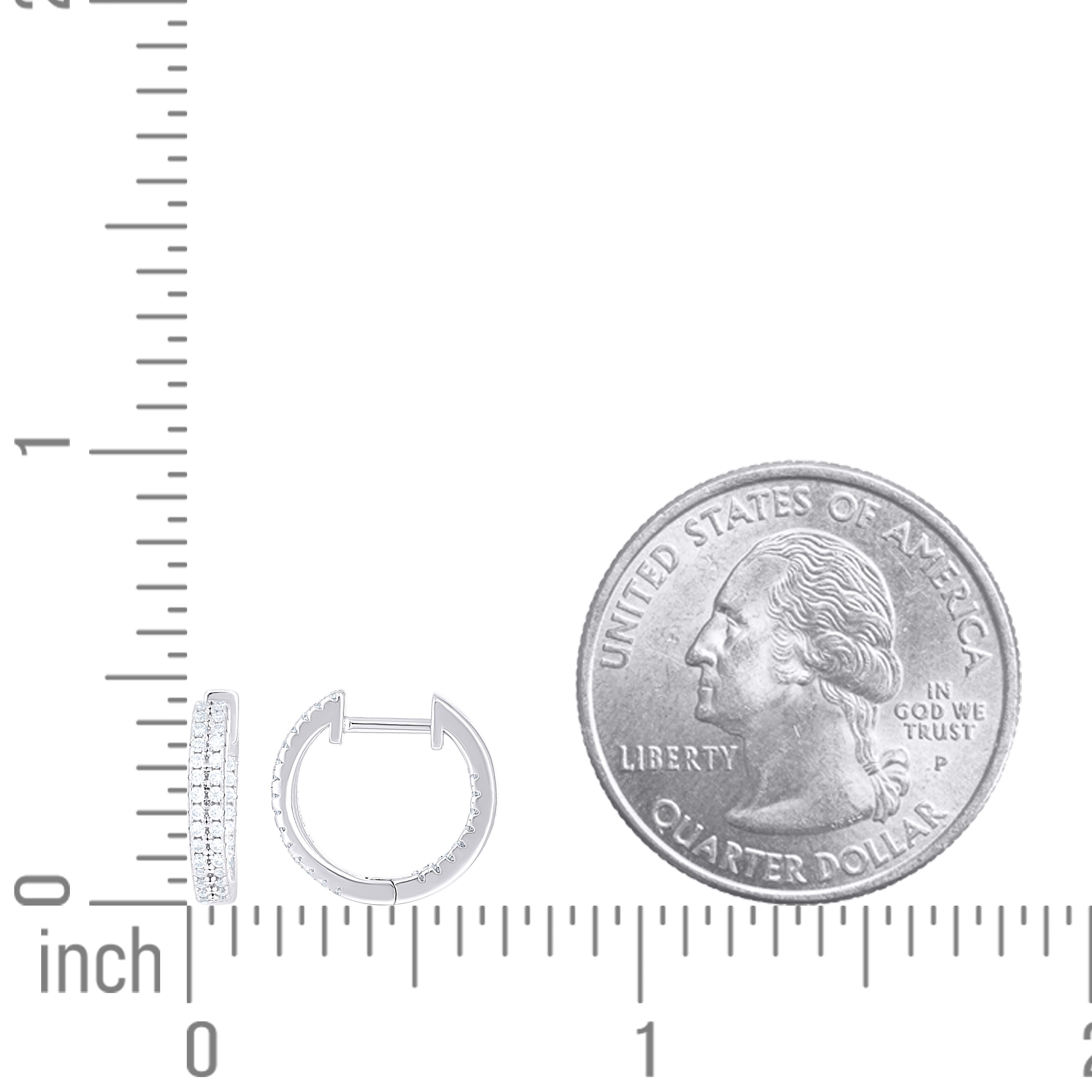 925 Sterling Silver Moissanite Earrings