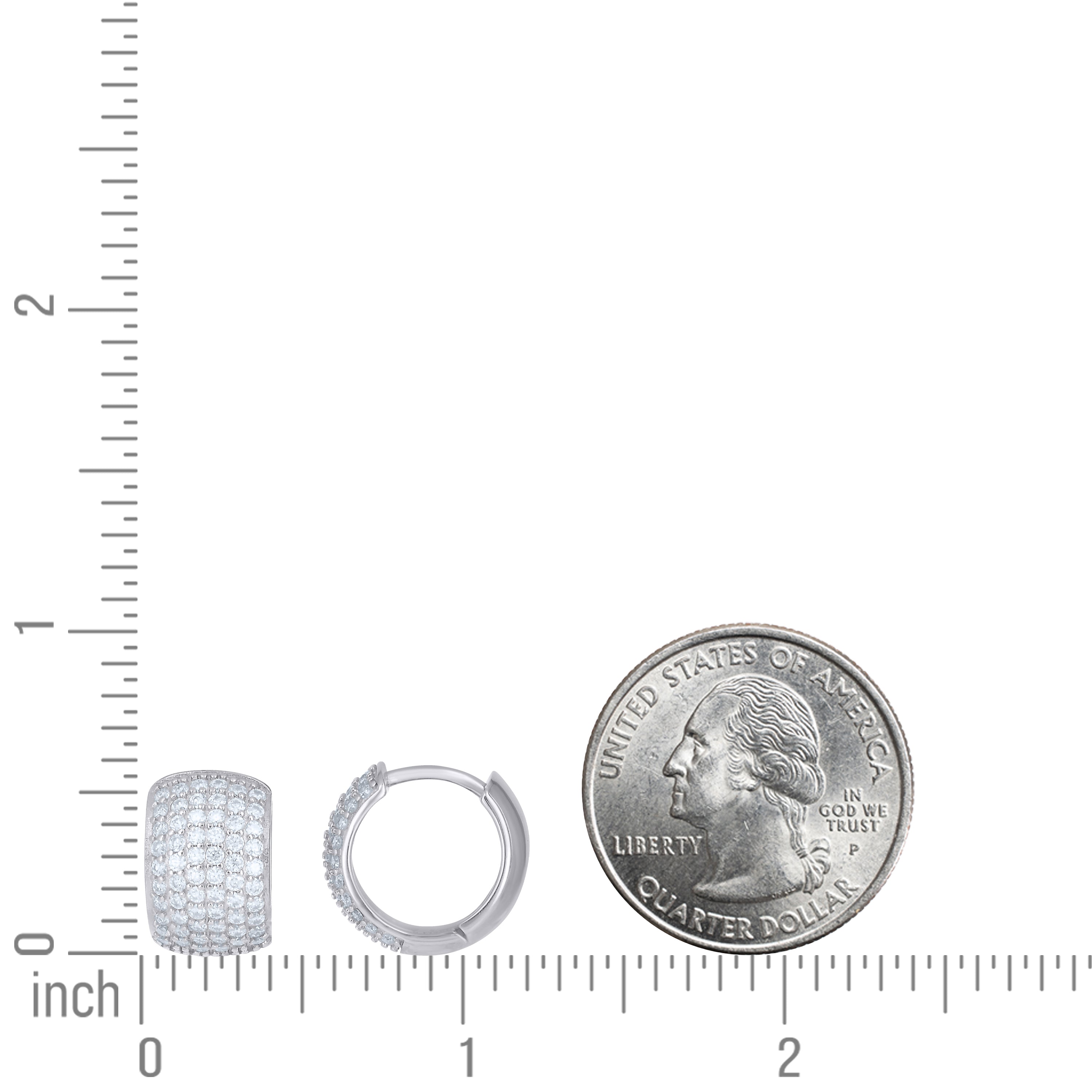 925 Sterling Silver Moissanite Earrings