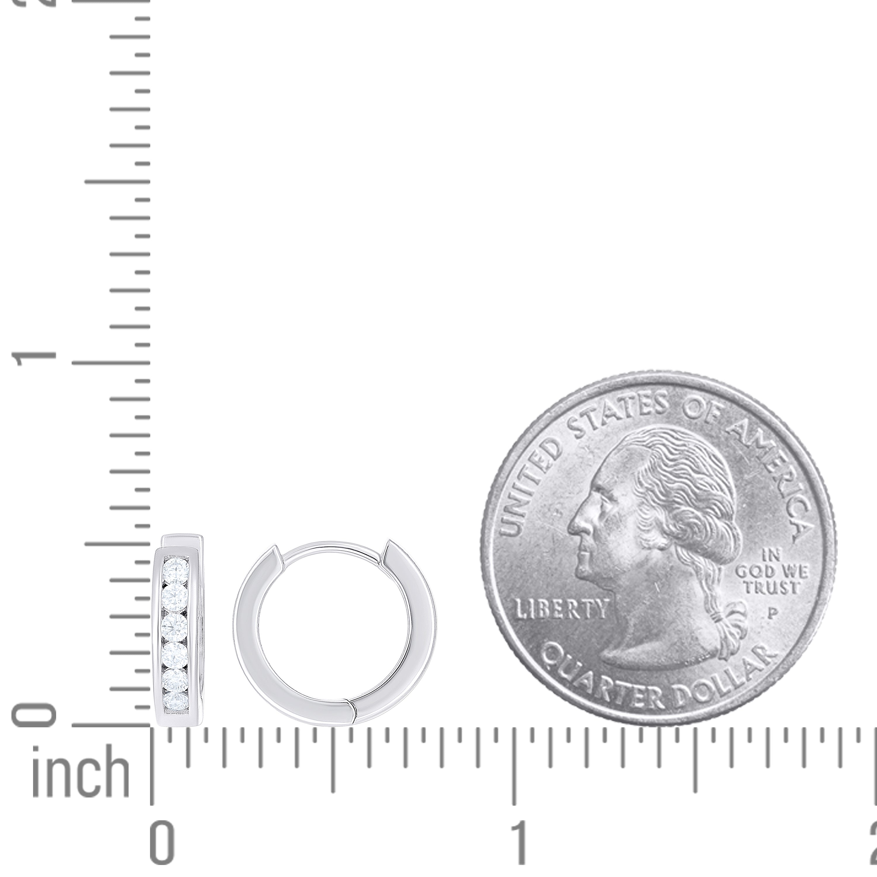 925 Sterling Silver Moissanite Earrings