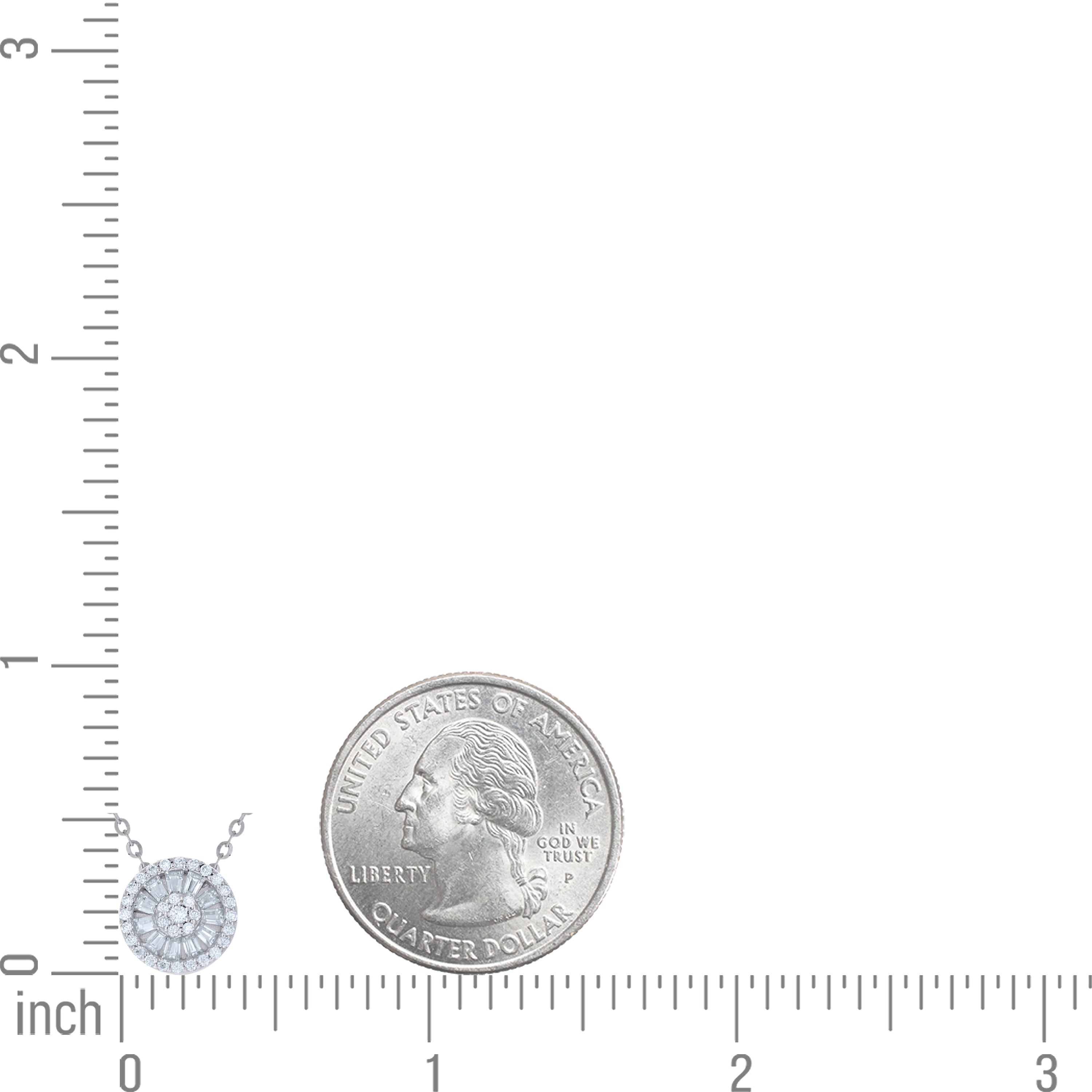 925 Sterling Silver Moissanite Necklace