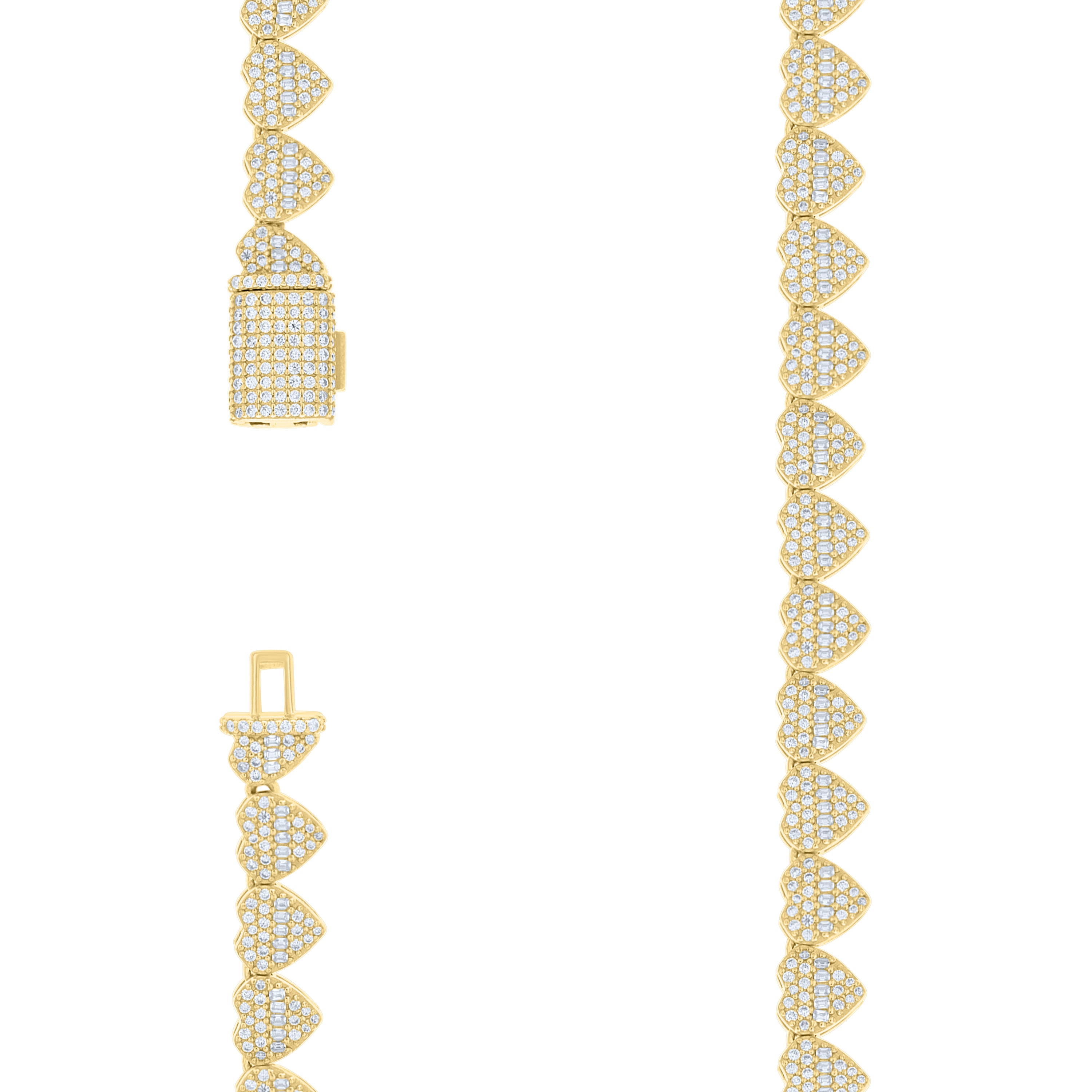 925 Sterling Silver Moissanite Necklace