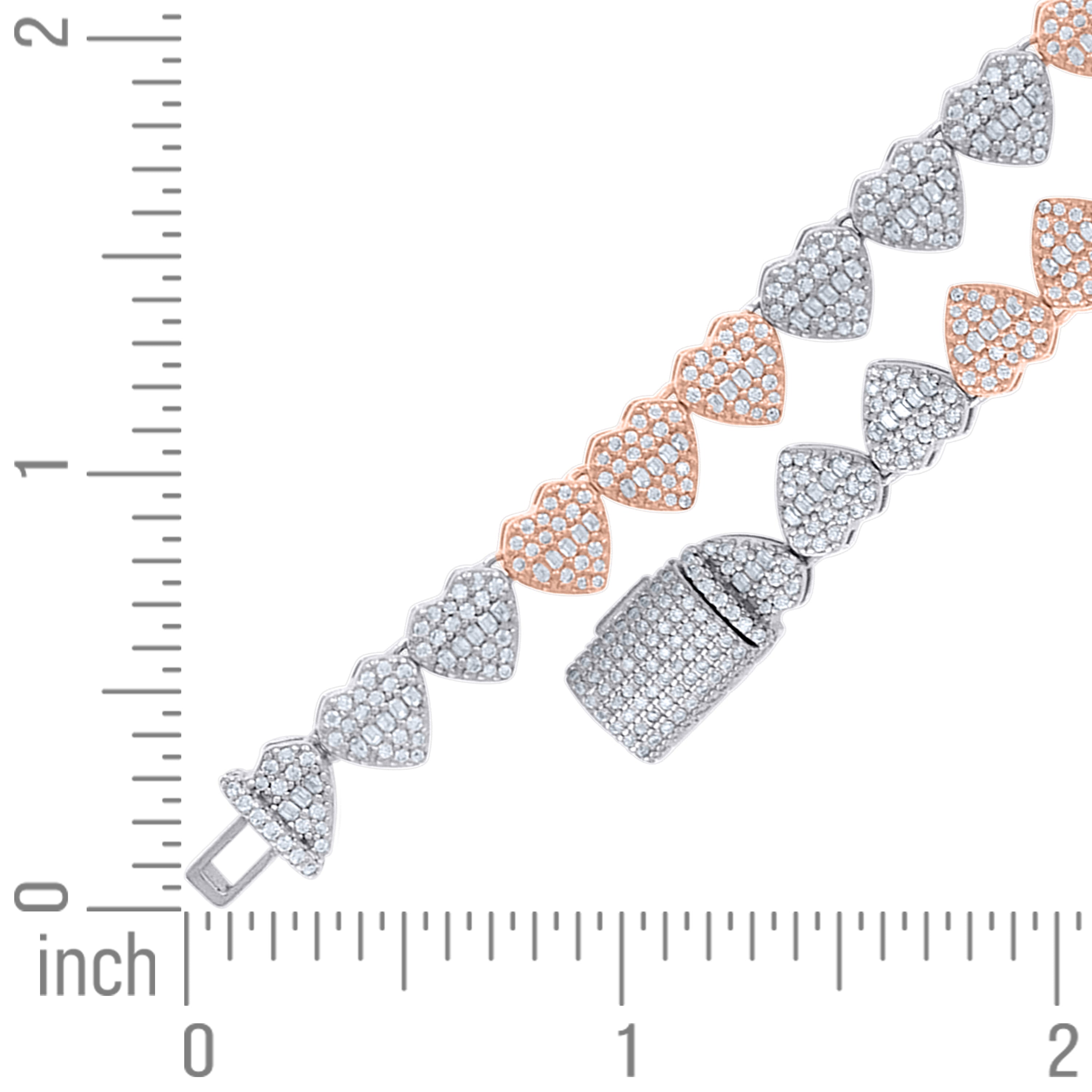 925 Sterling Silver Moissanite Bracelet