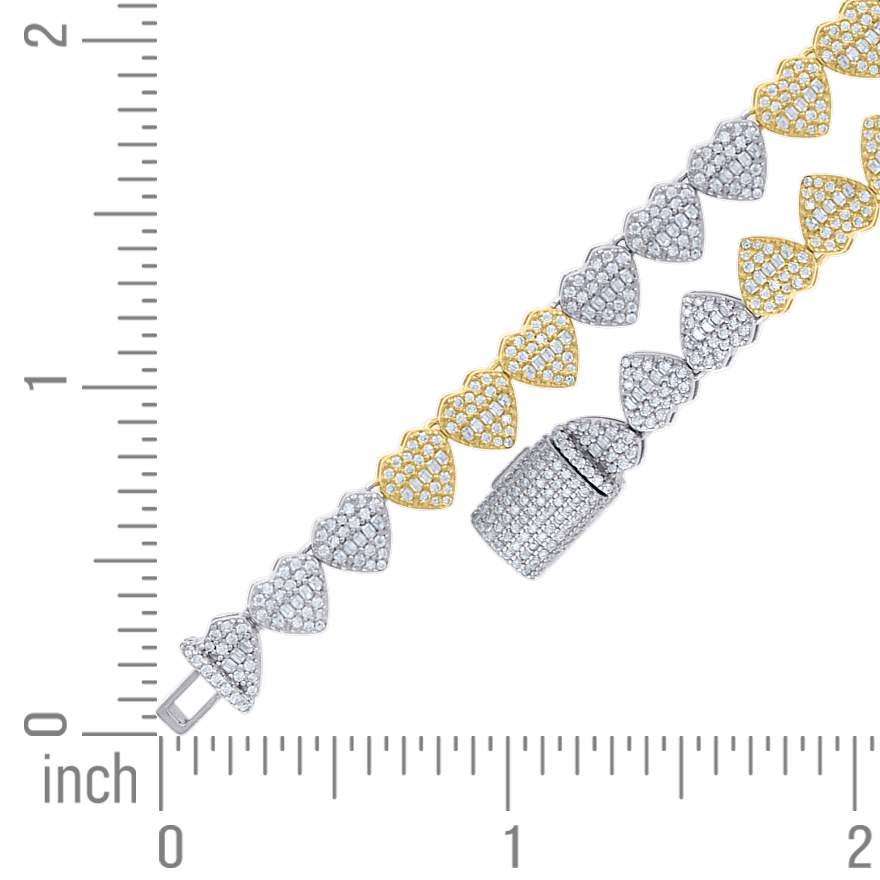 925 Sterling Silver Moissanite Bracelet