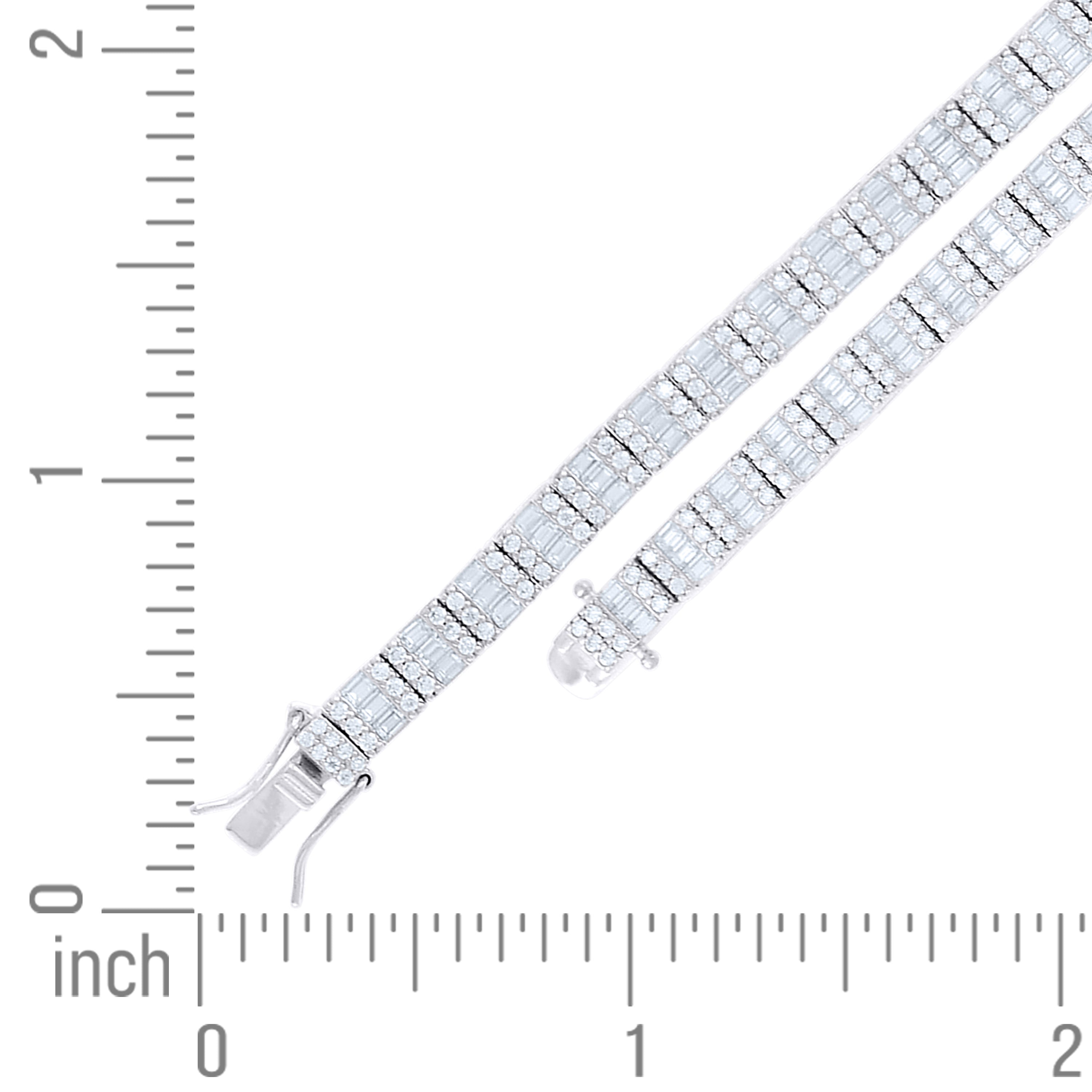 925 Sterling Silver Moissanite Bracelet