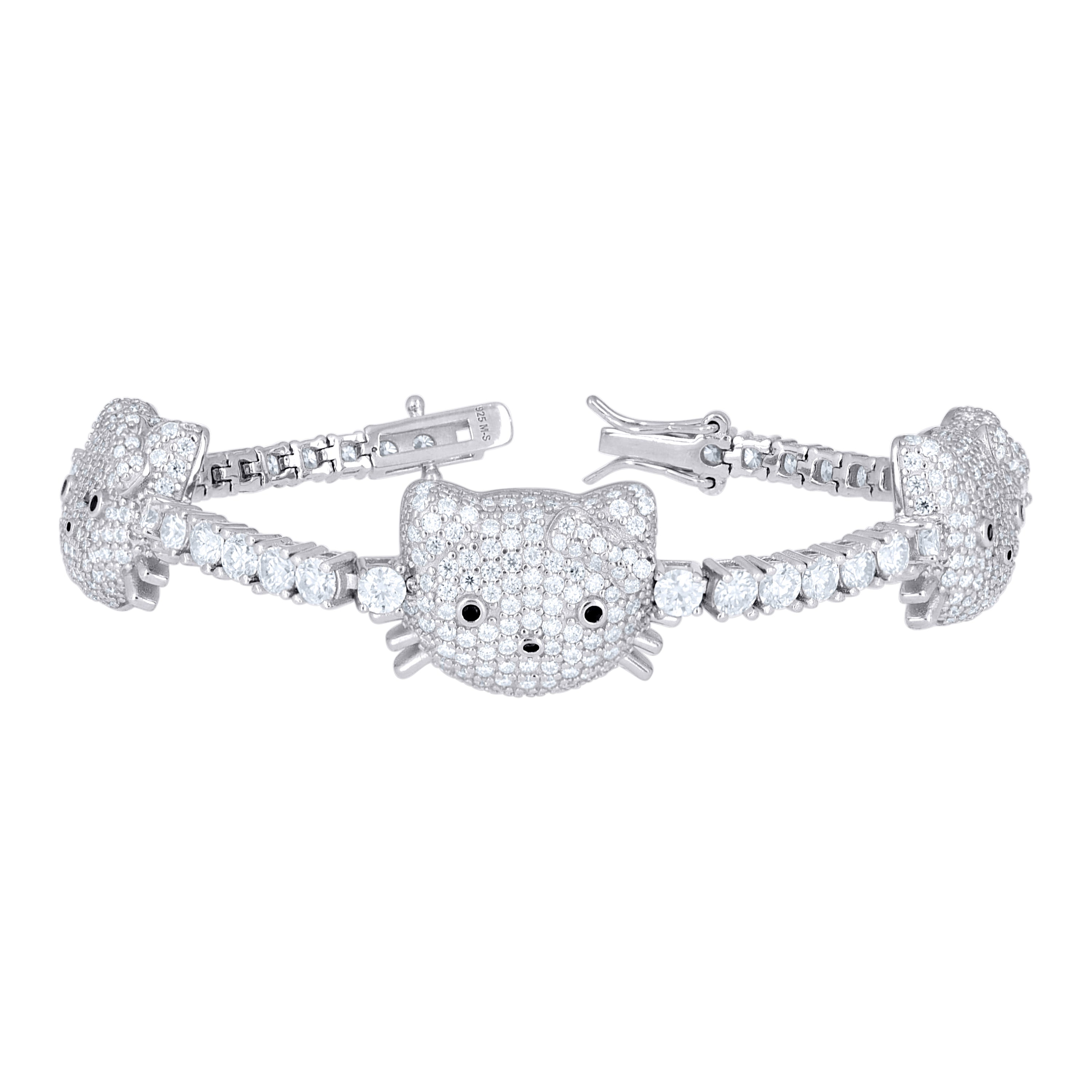 925 Sterling Silver Moissanite Bracelet