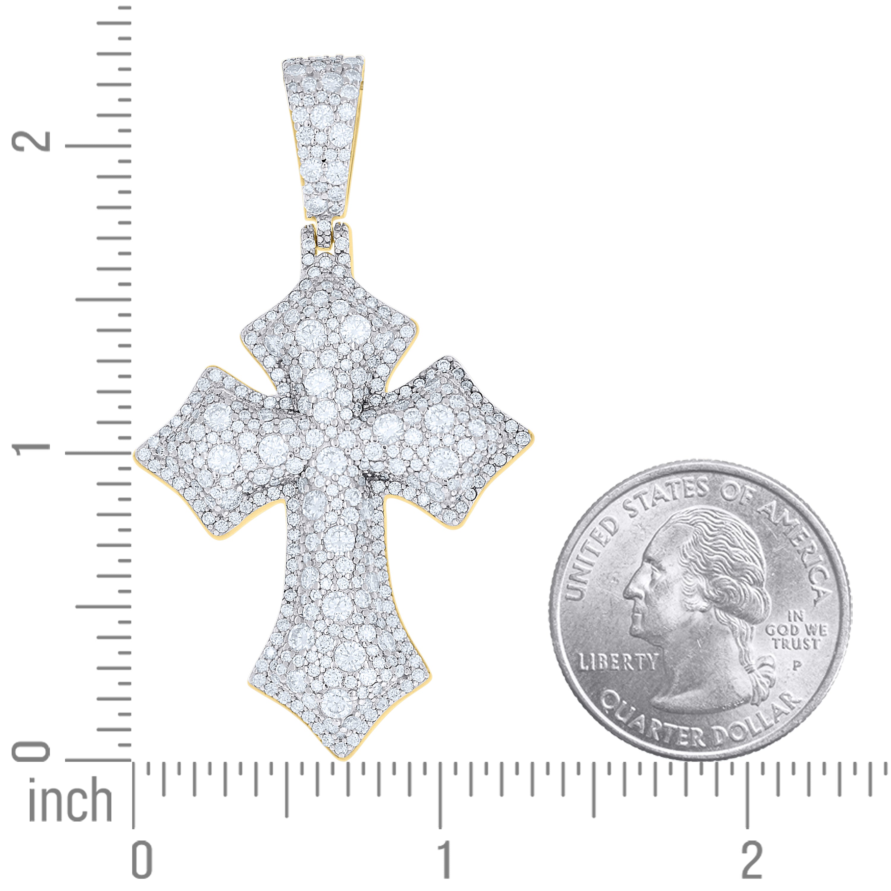 925 Sterling Silver Moissanite Pendant