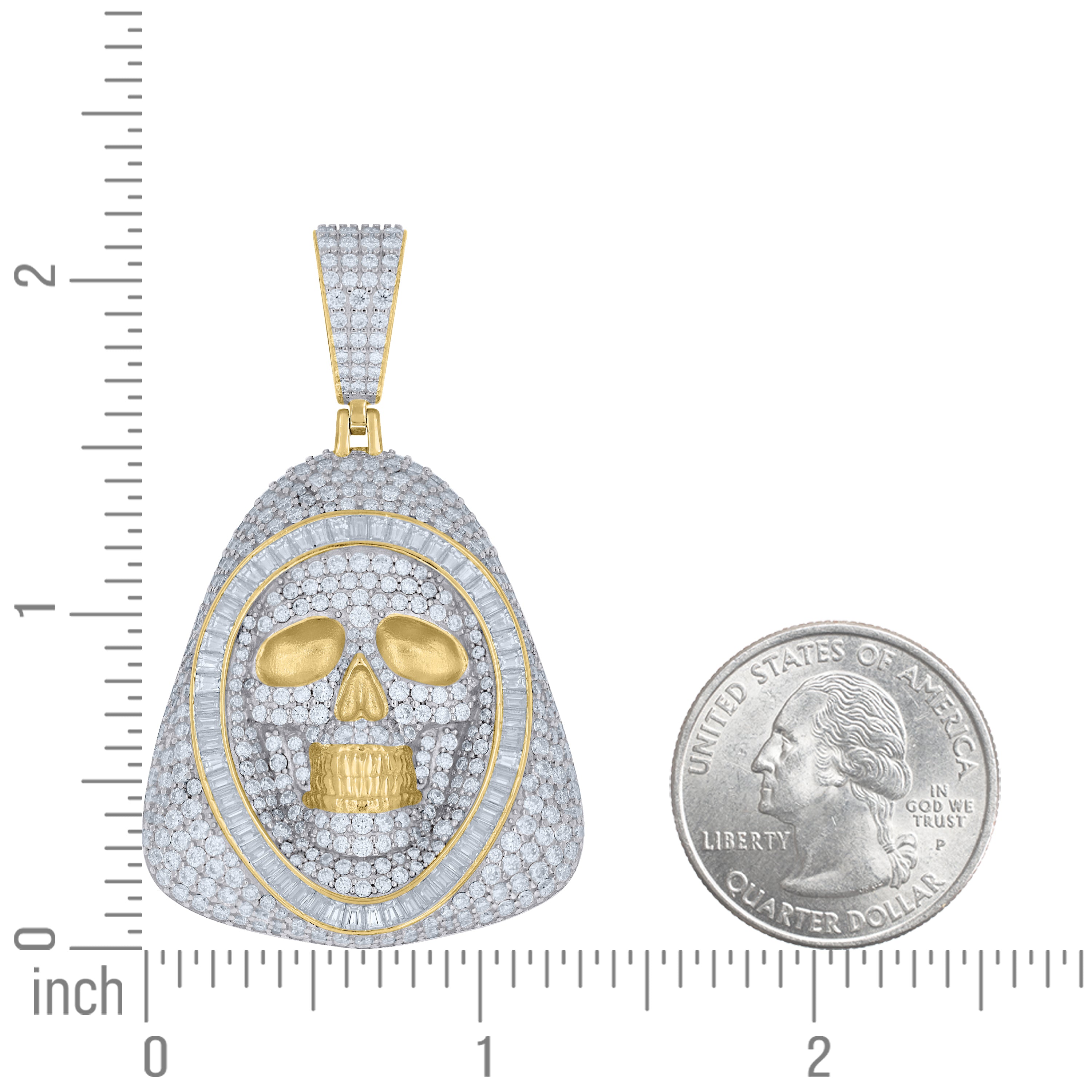 925 Sterling Silver Moissanite Pendant