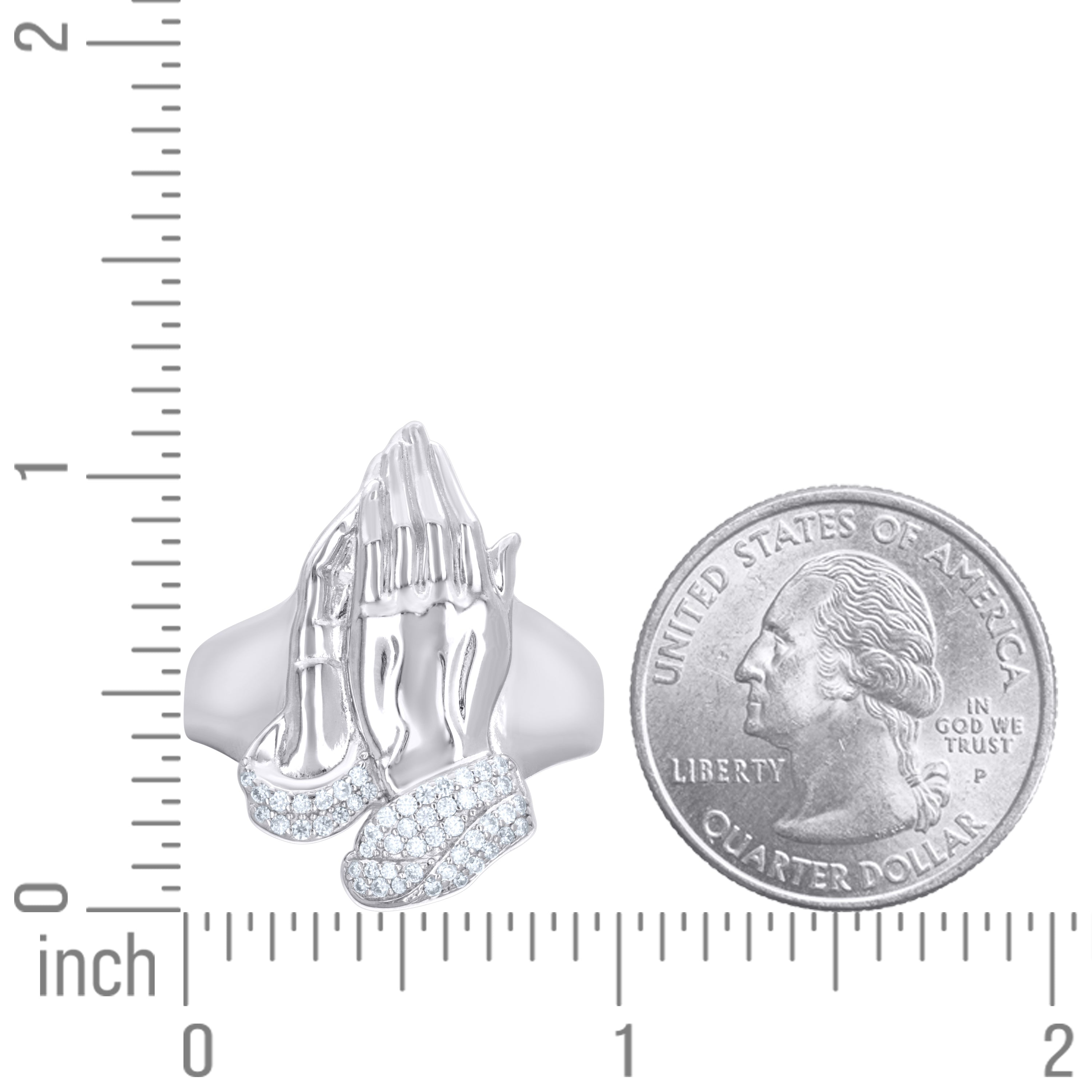 925 Sterling Silver Moissanite Ring S9-S12