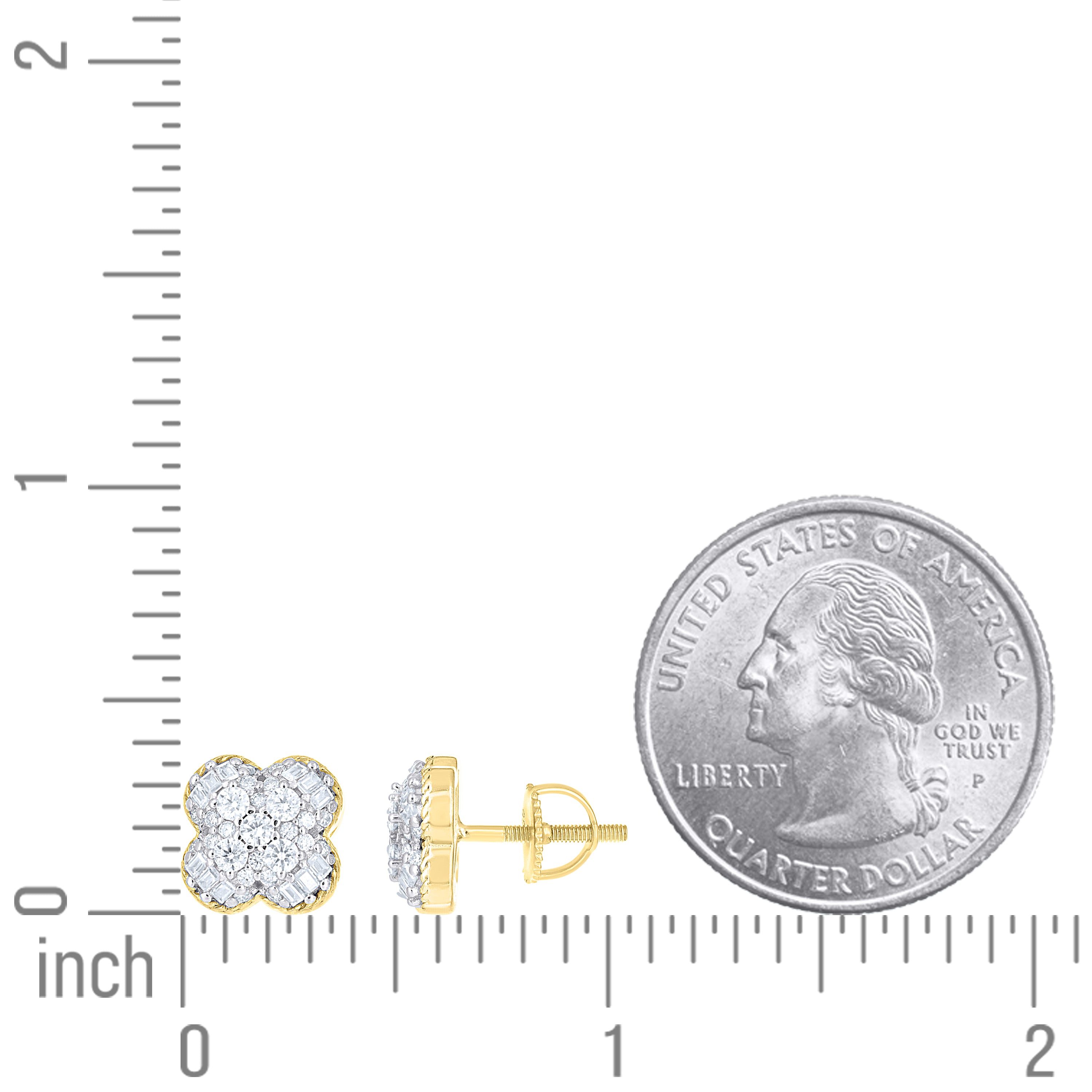 925 Sterling Silver Moissanite Pendant Earring