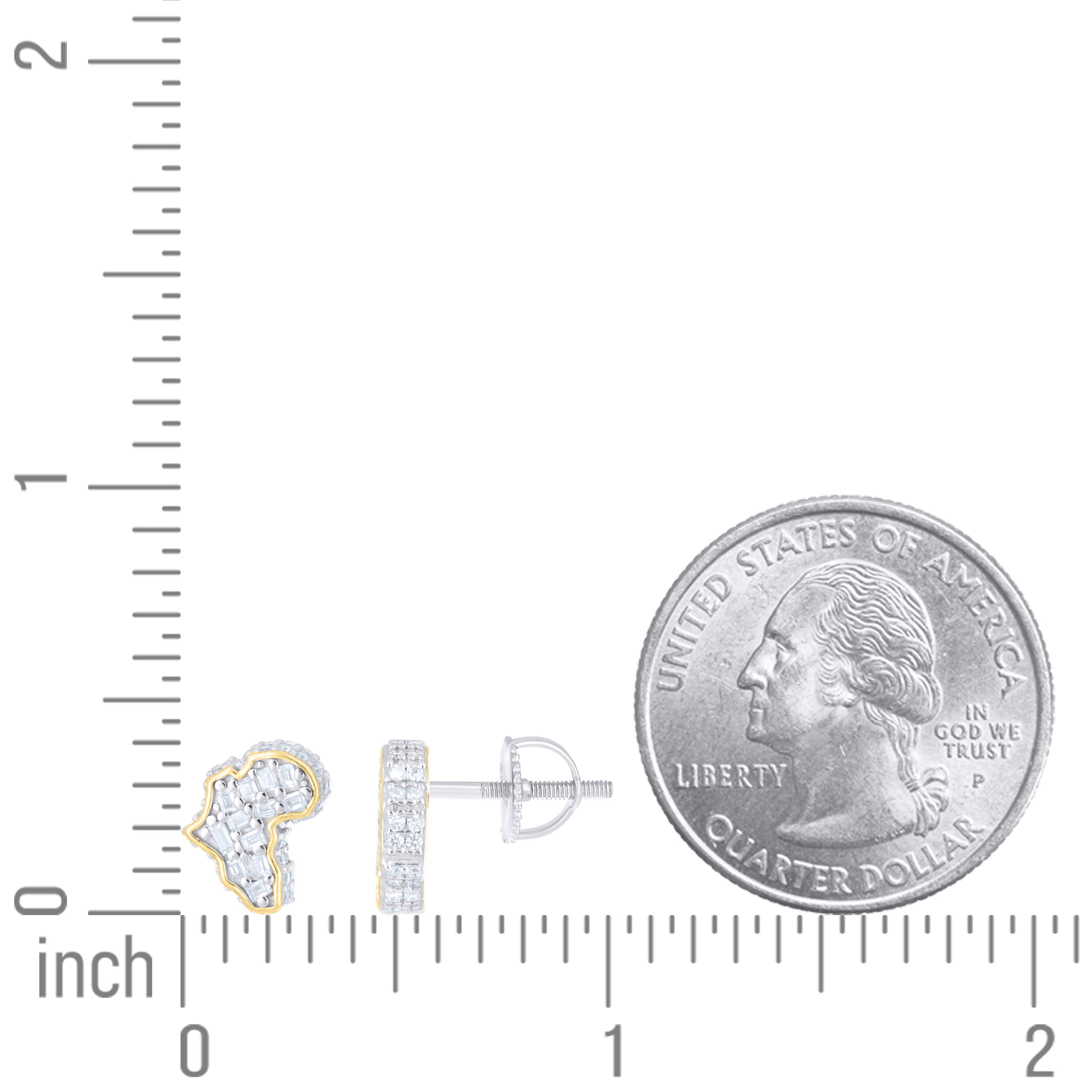 925 Sterling Silver Moissanite Pendant Earring