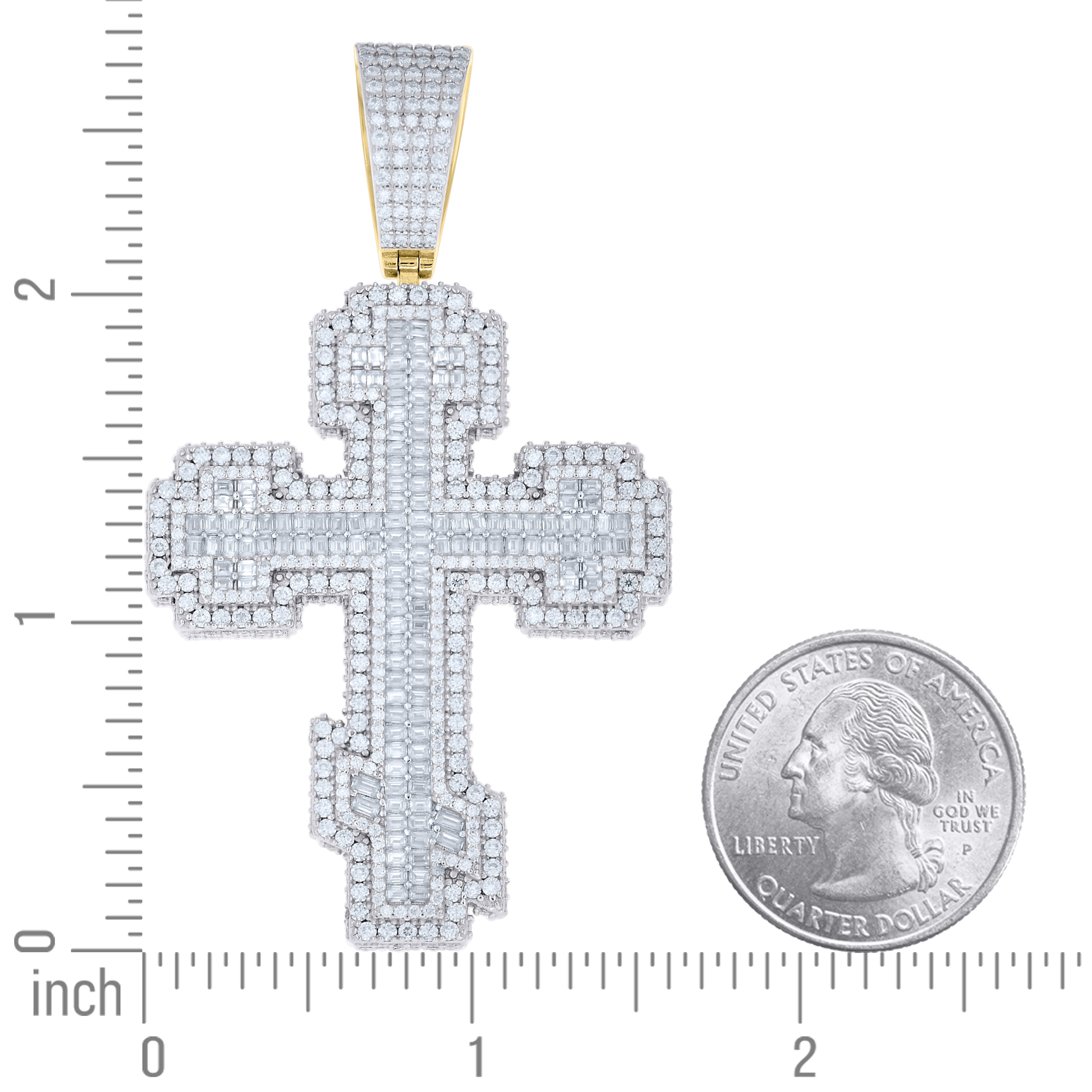 925 Sterling Silver Moissanite Pendant