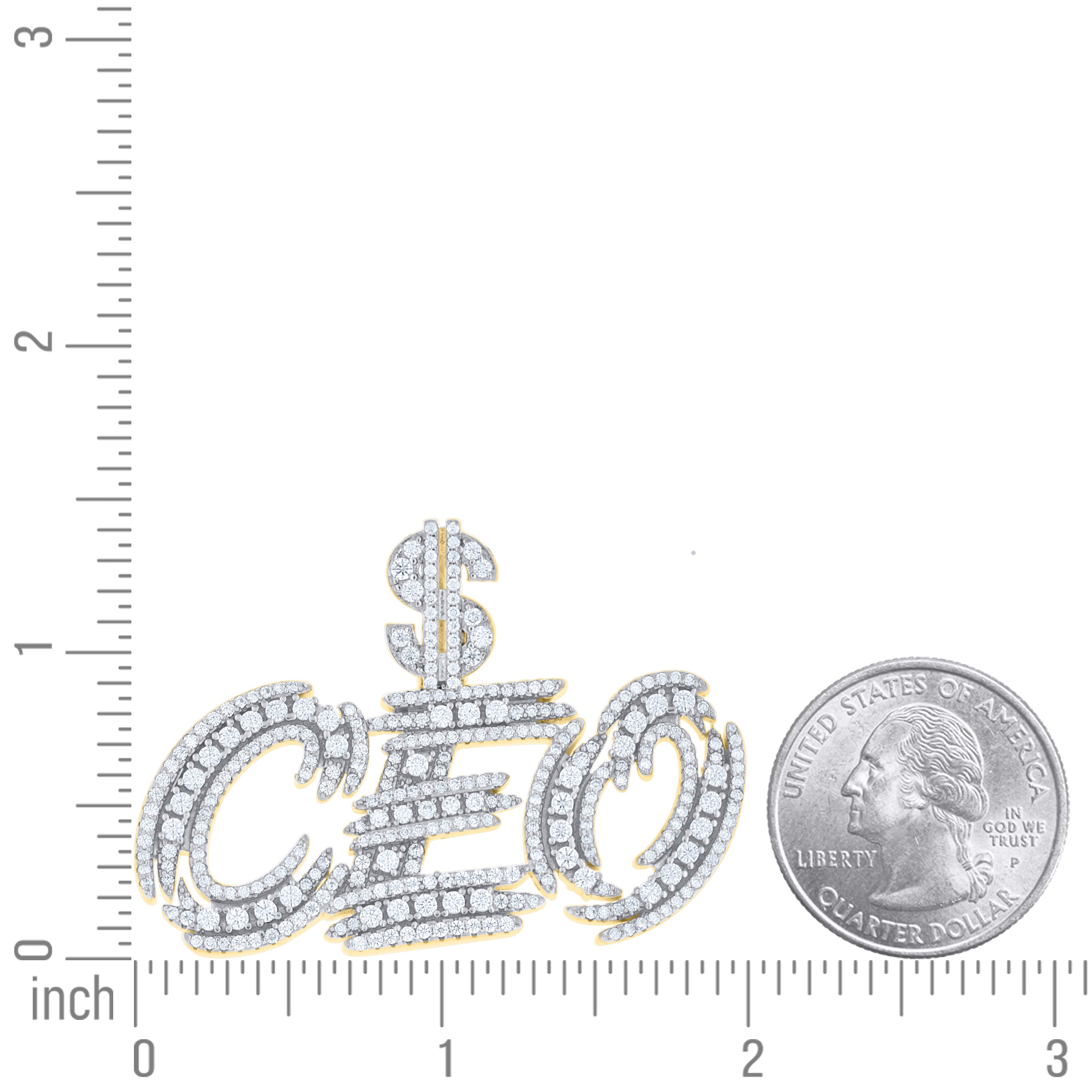 925 Sterling Silver Moissanite Pendant