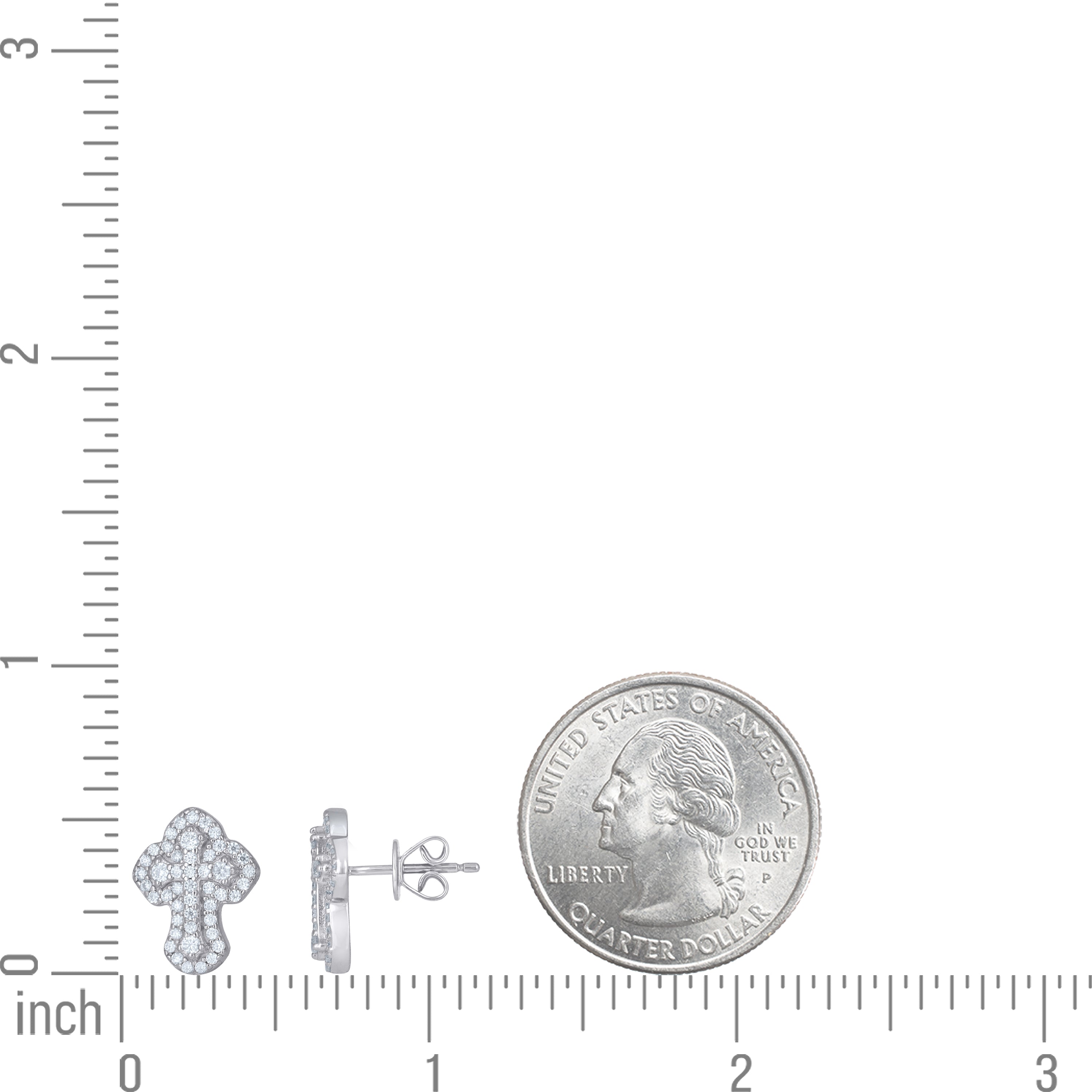 925 Sterling Silver Moissanite Earrings