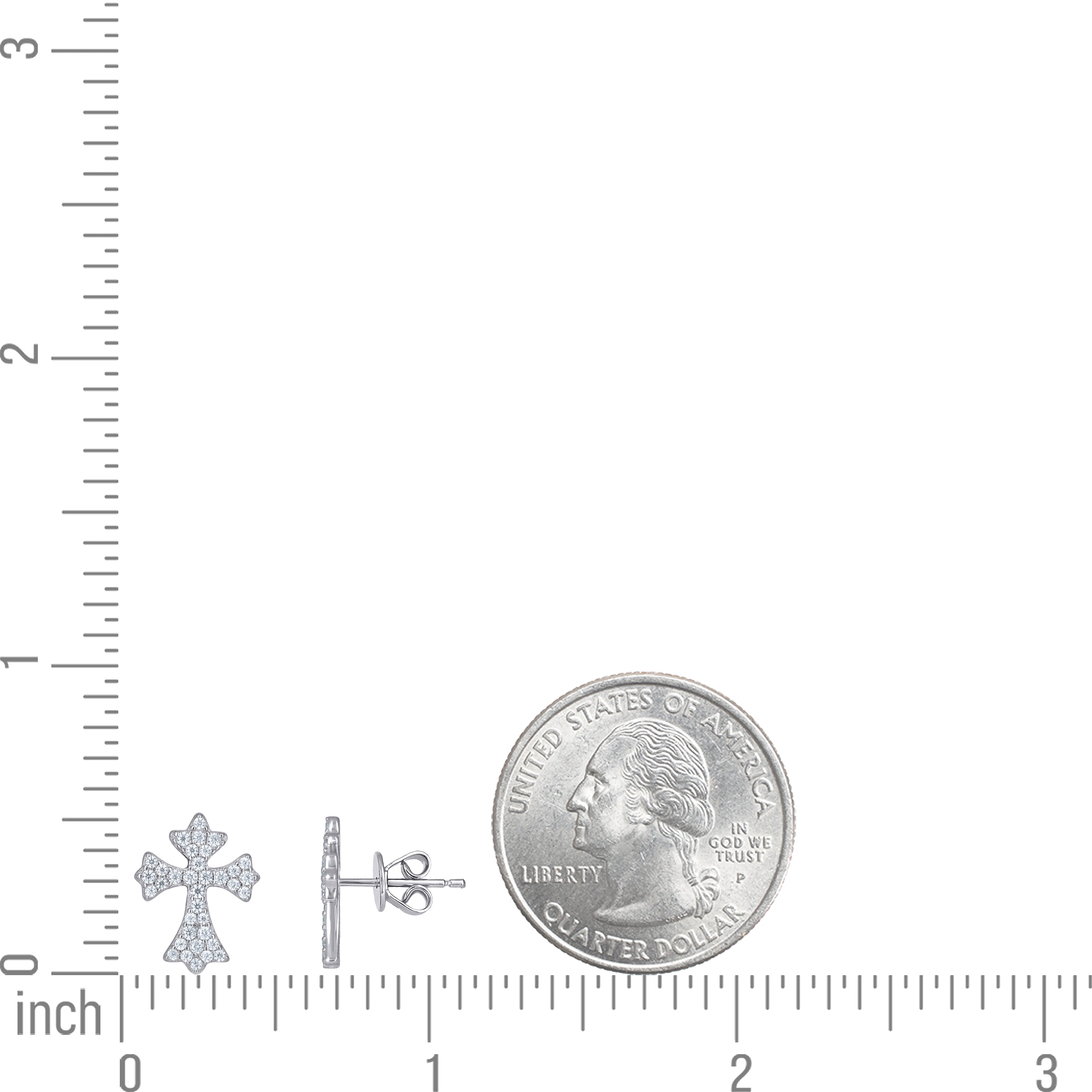 925 Sterling Silver Moissanite Earrings