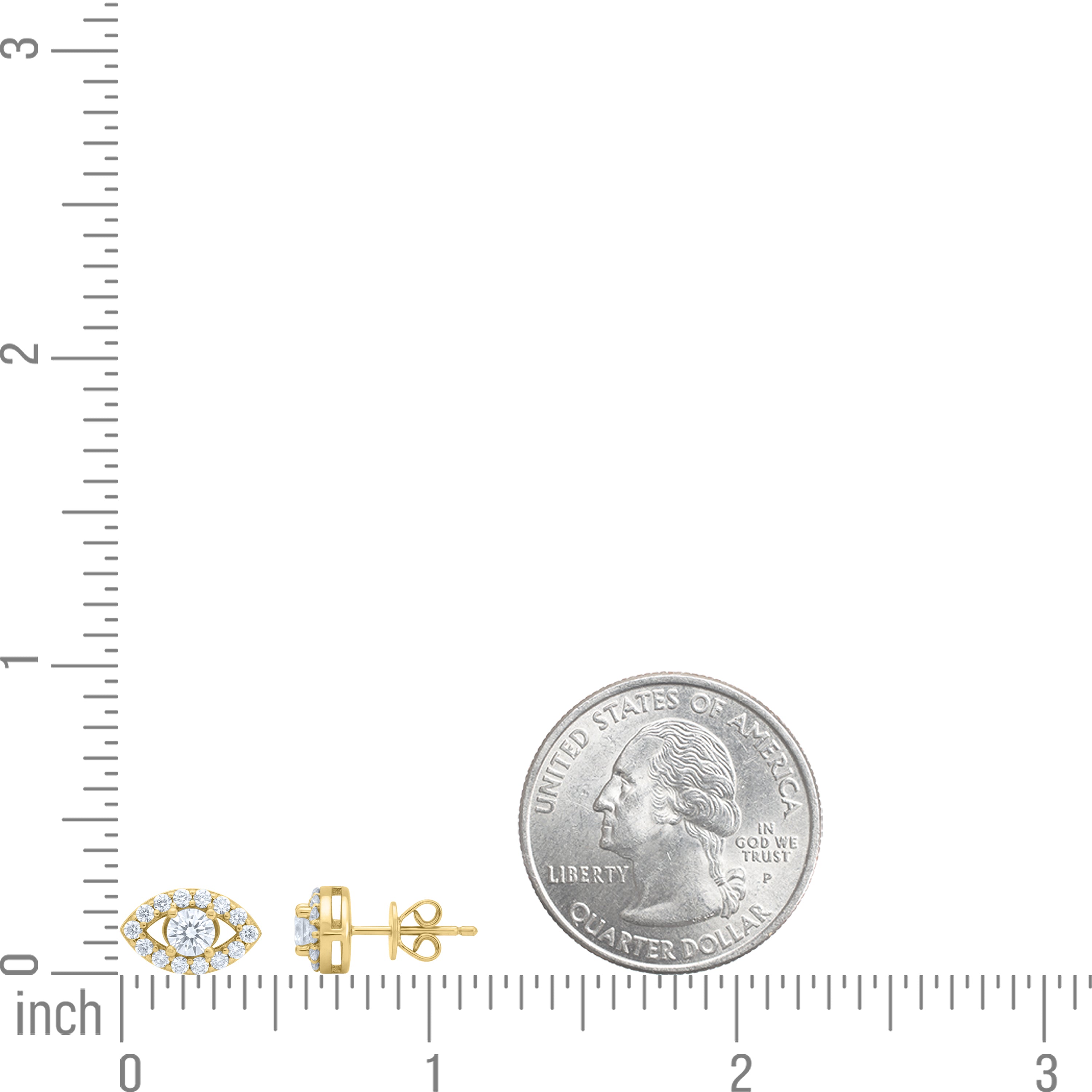 925 Sterling Silver Moissanite Earrings