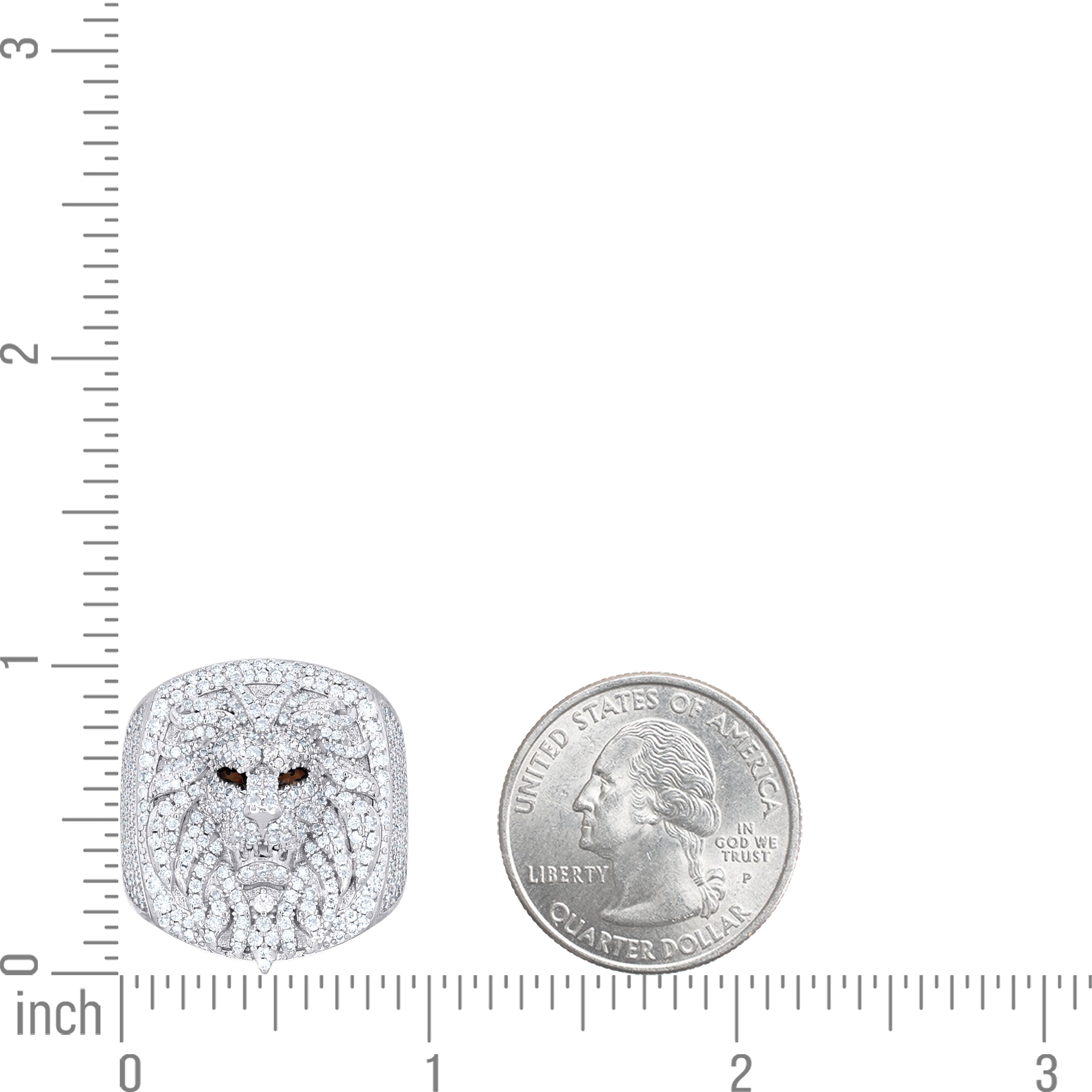 925 Sterling Silver Moissanite Ring S9-S12