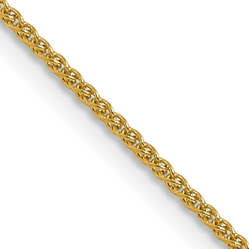 14K .8mm Spiga Chain
