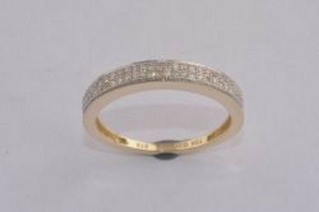 10K Yellow 0.15Ct D-Ladies Bands