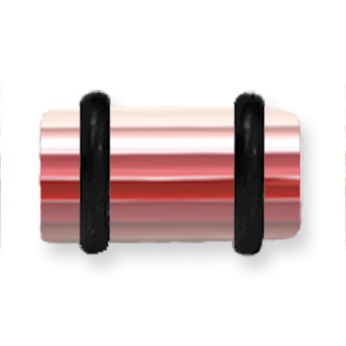 Acrylic Uv Sensitive Layered Plug W 2 Black O-Rings 2G (6.5Mm) 1/2 (13M