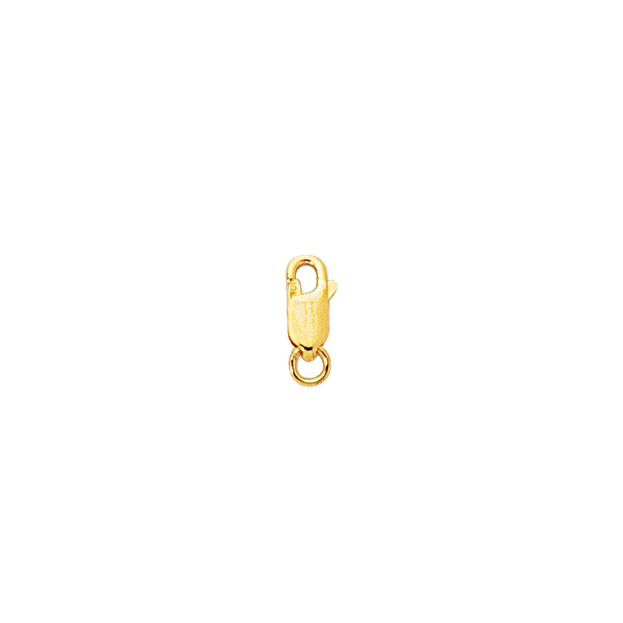 10K Yellow Gold 11Mm Rectangular Lobster Lock