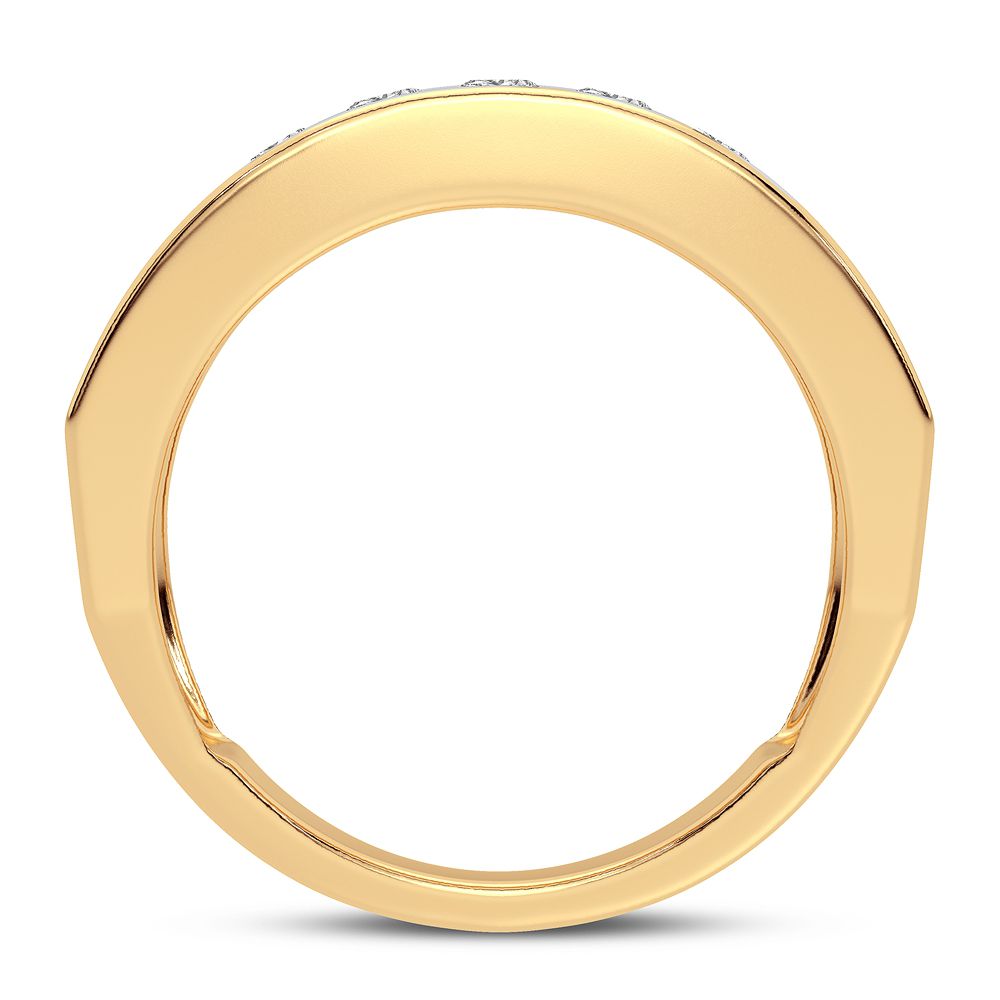 14K Yellow Gold Beautiful 0.50Ct Diamond Ring