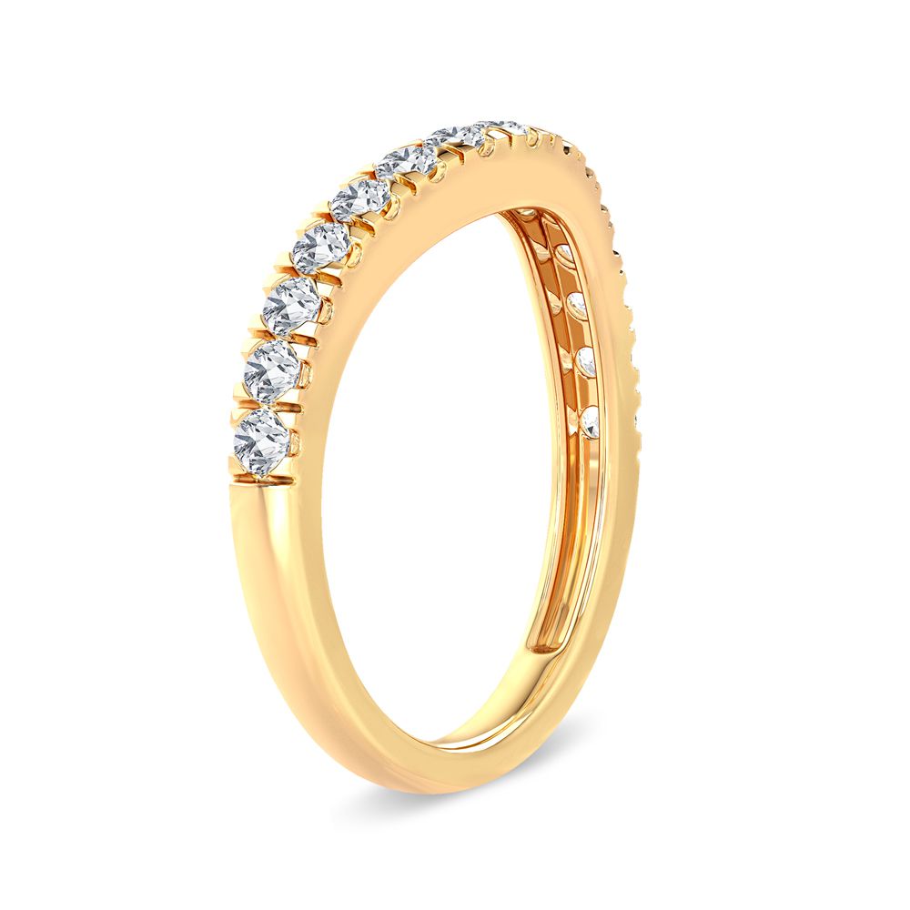 14K Yellow Gold 0.50 Diamond Enhancer Band