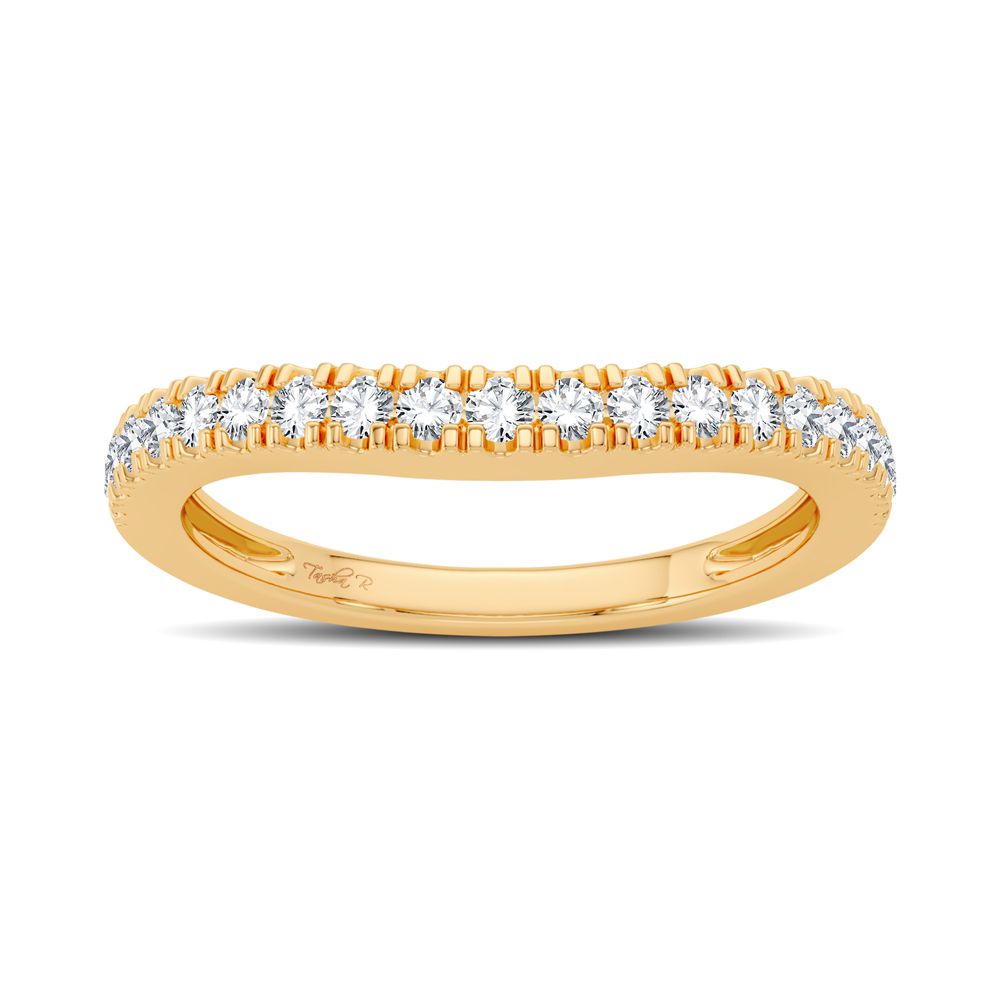 14K Yellow Gold 0.33Ct Diamond Enhancer Band
