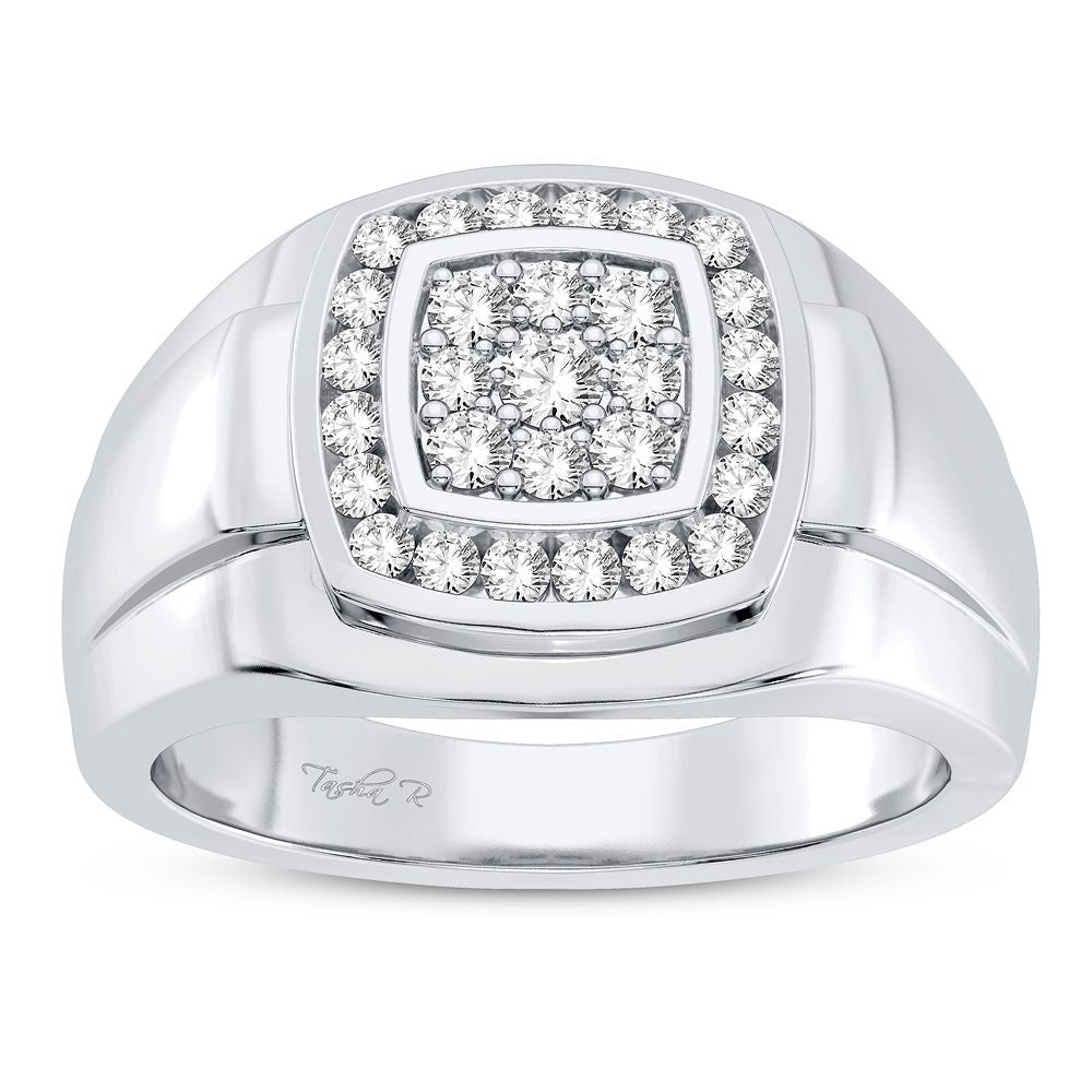 14K White Gold Gorgeous 0.50Ct Diamond Ring