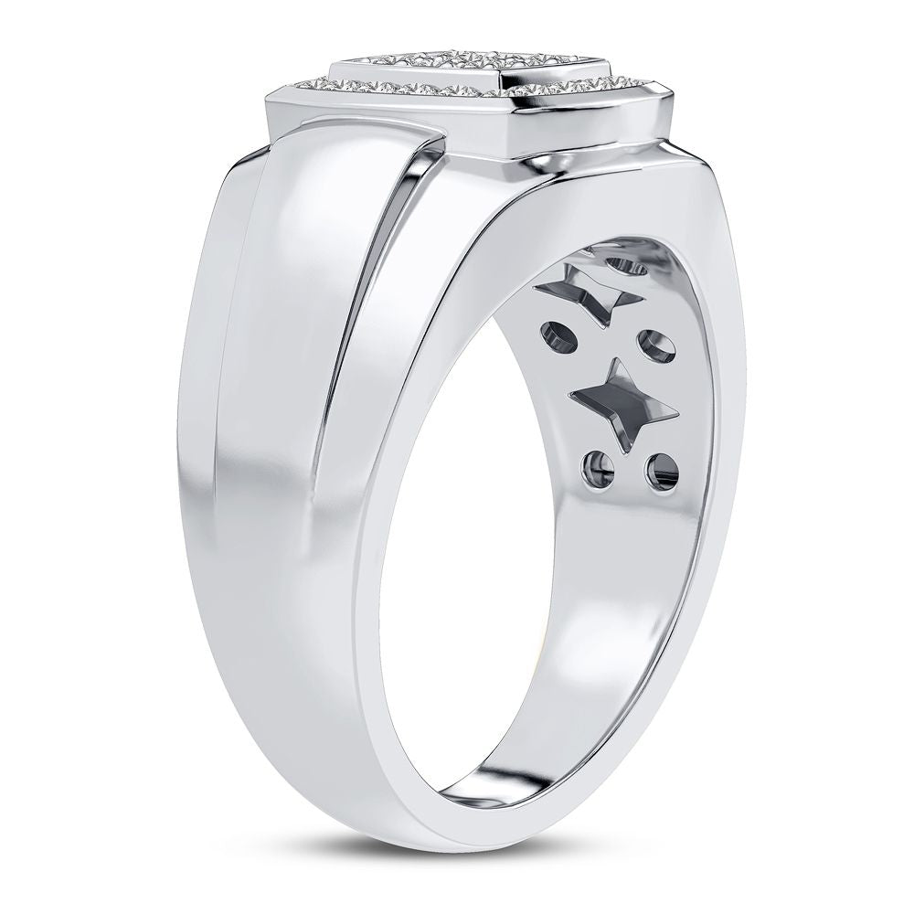 14K White Gold Gorgeous 0.50Ct Diamond Ring