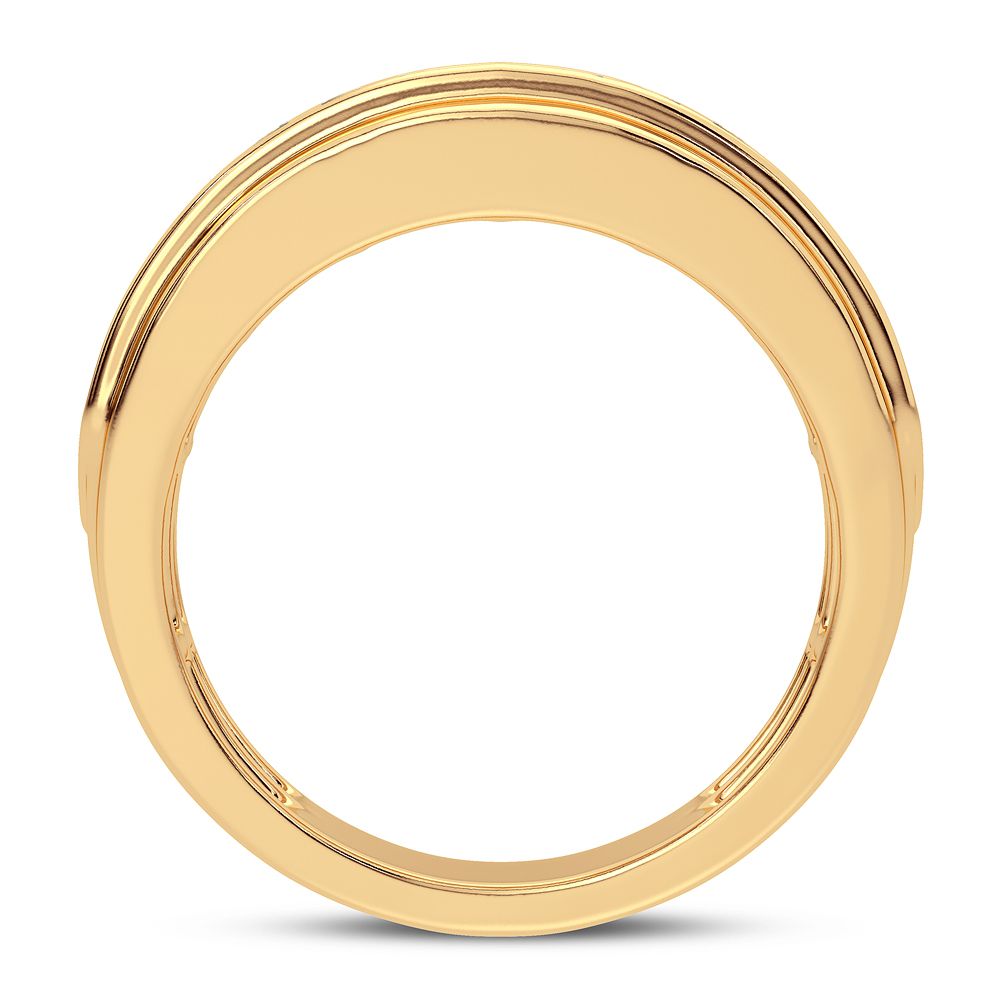 14K Yellow Gold Dazzling 1.50Ct Diamond Ring
