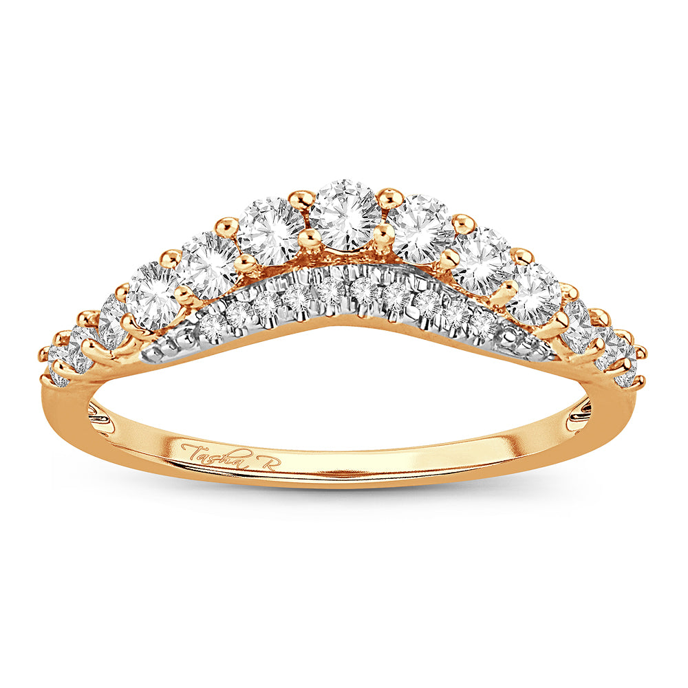 14K Yellow Gold 0.50Ct Diamond Enhancer Band