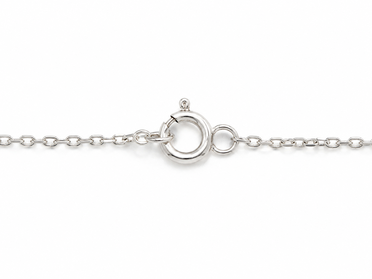 Sterling Silver "LOVE" Script Cubic Zirconium Necklace