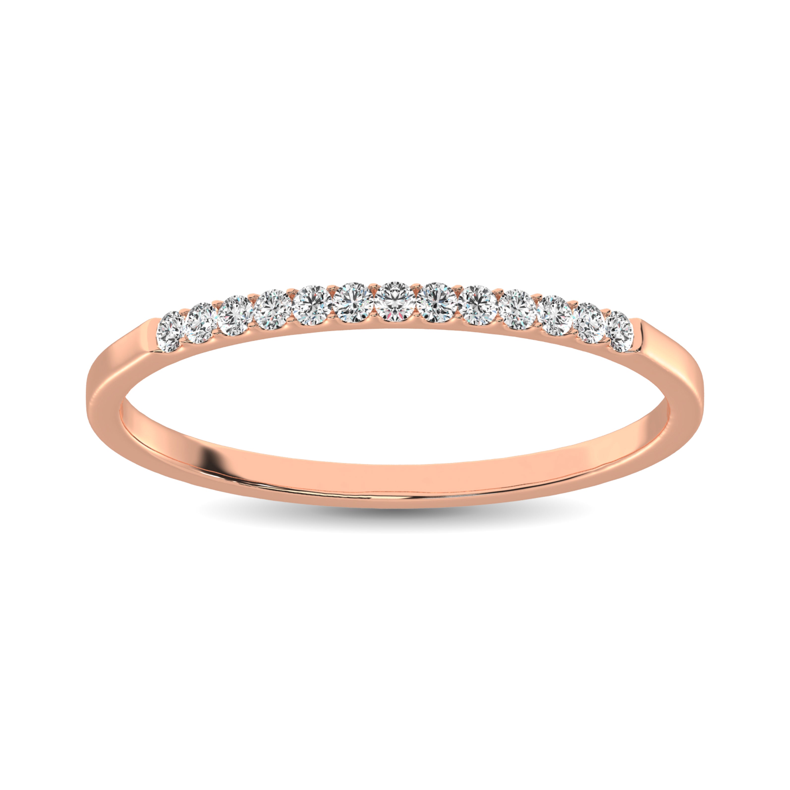 14K Yellow Gold 1/2 Ct Diamond Ladies Machine Band