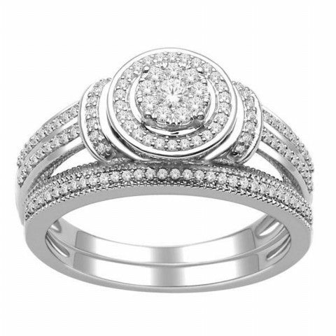 14K Yellow 0.32-0.33Ct D-Ladies Rings