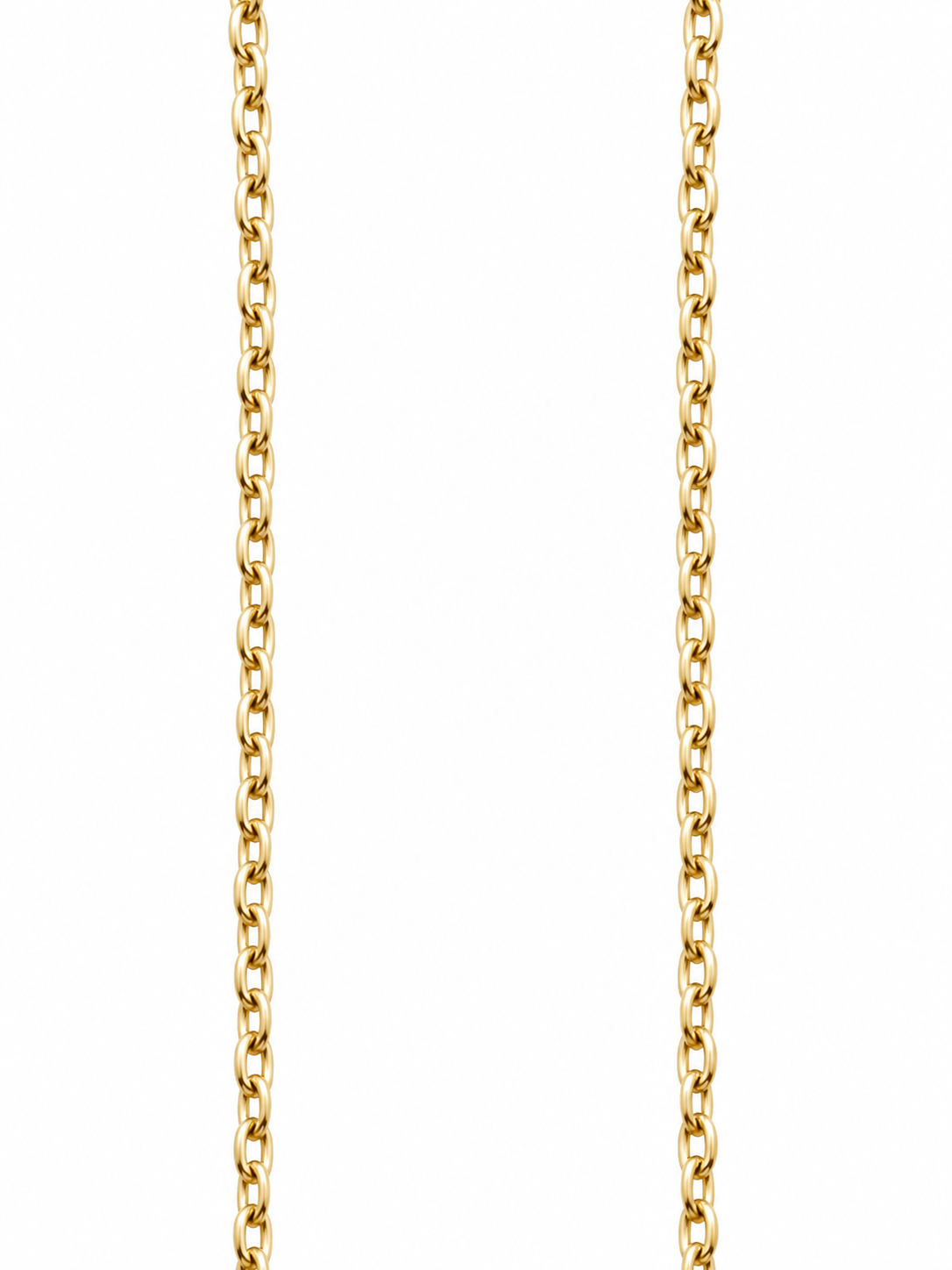 Sterling Silver 925 Yellow Horizontal Cubic Zirconium Cross Necklace