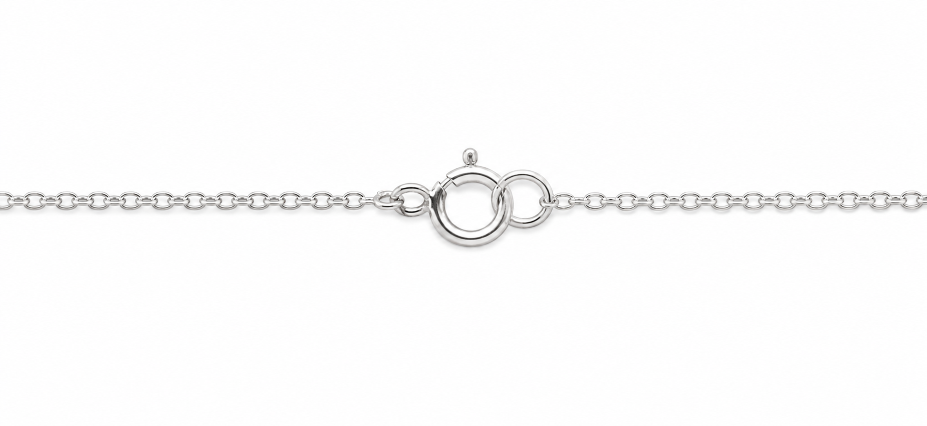 Sterling Silver Open Hearts Cubic Zirconium Pendant Necklace