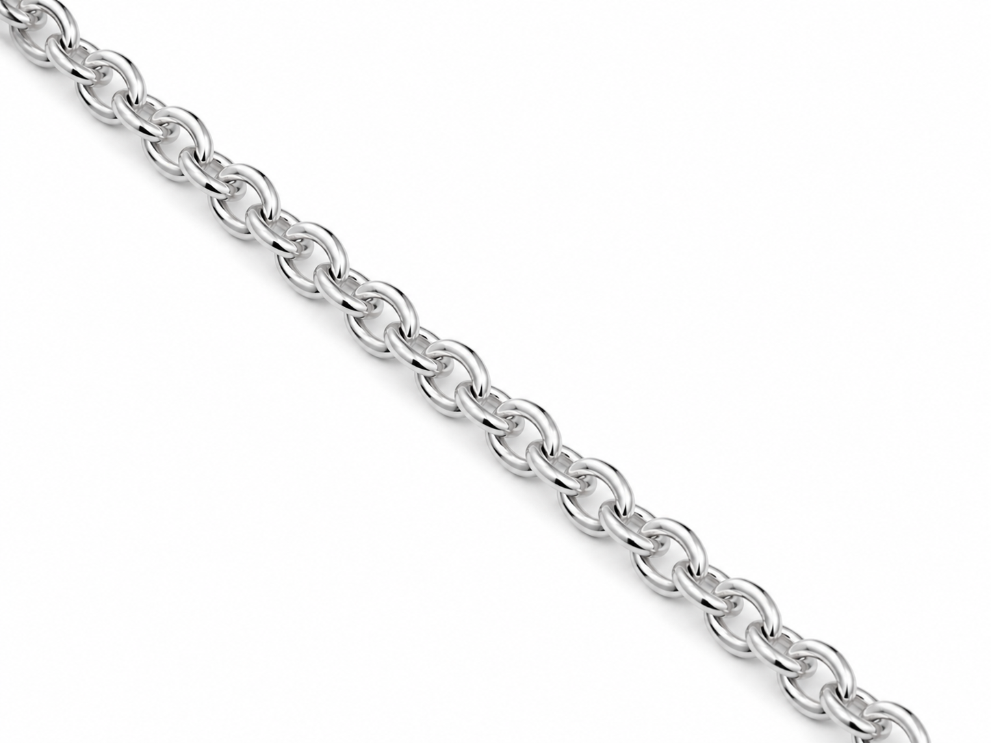 Stainless Steel Lobster Lock Infinity Necklace