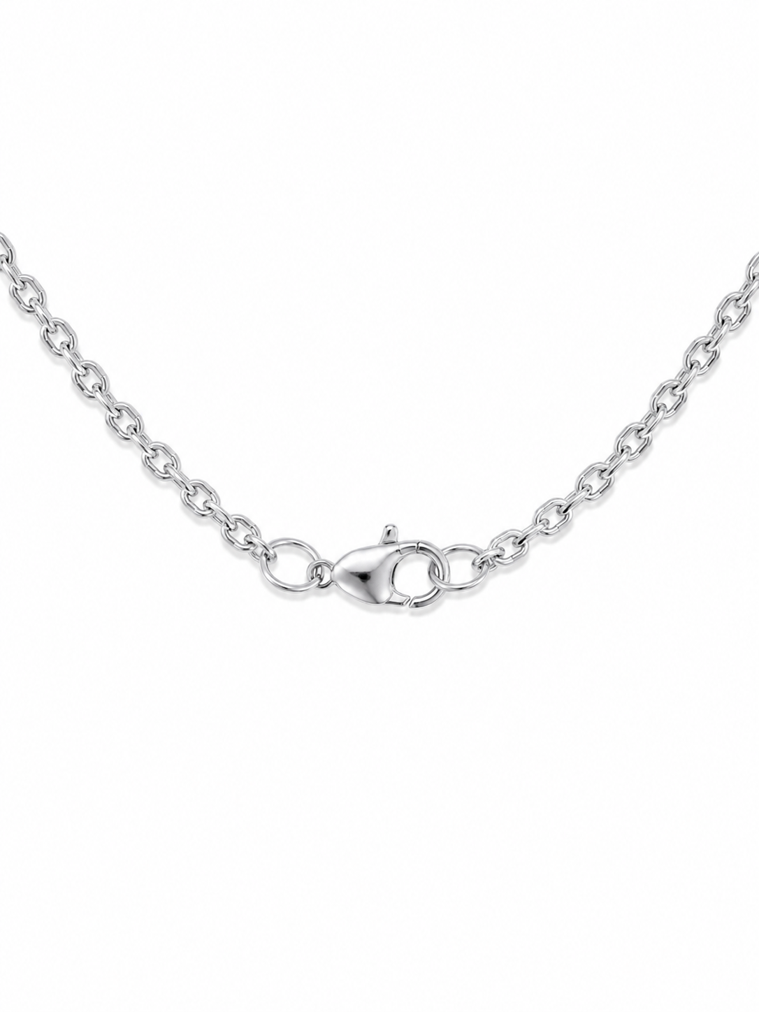 Stainless Steel Lobster Lock Infinity Necklace