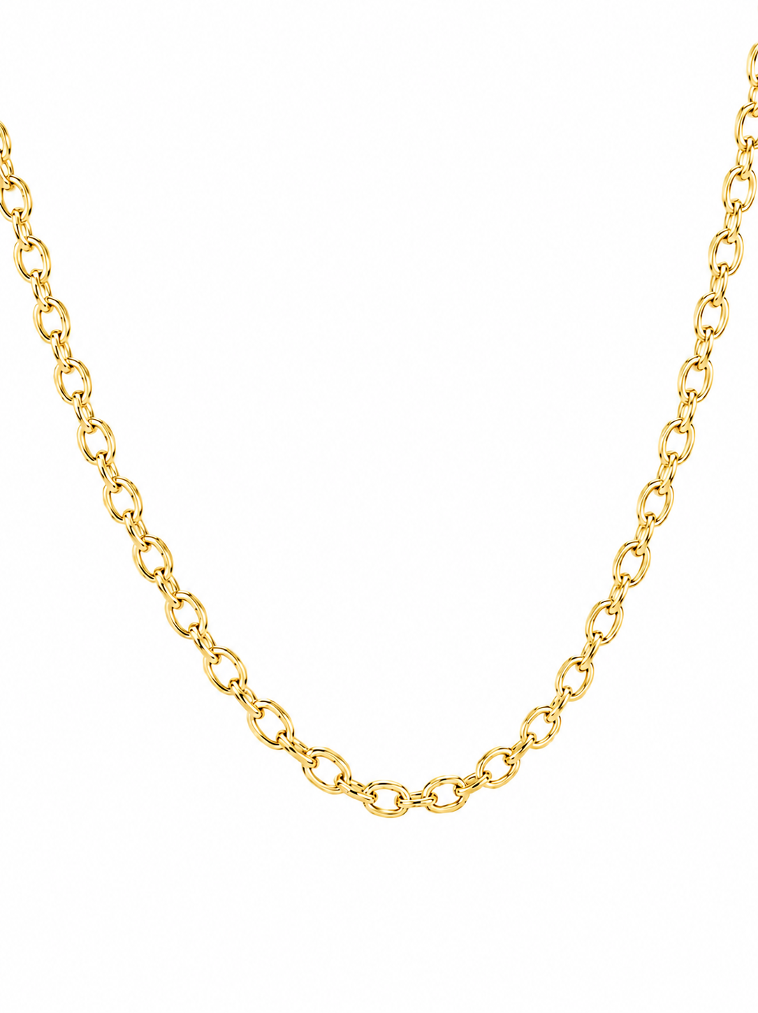 925 Yellow Sterling Silver Lobster Lock Star Pendant With Chain