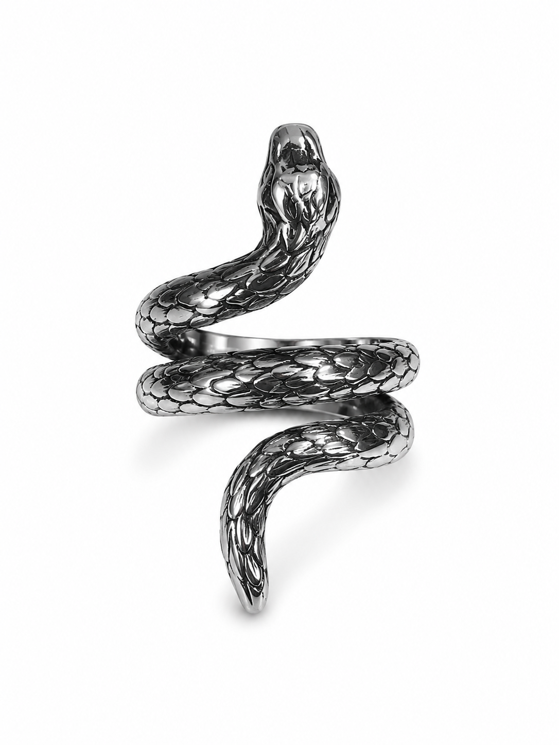 Stainless Steel Snake Ring